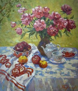 Pivoine au soleil, Gennady Bernadsky