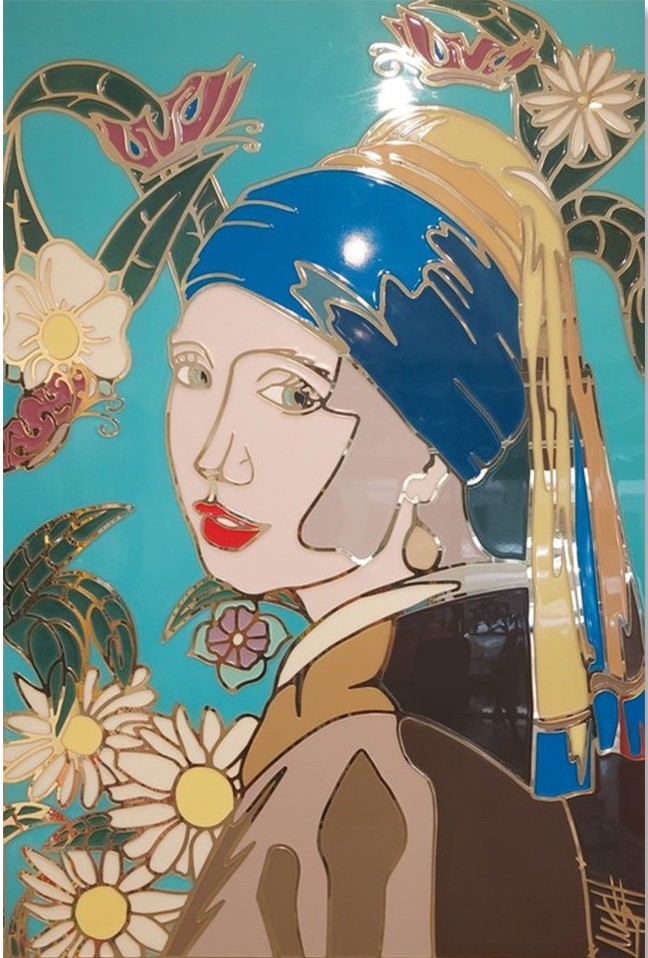 Mush Lazar, Girl with the Pearl Earring Mush Lazar, Girl with the Pearl Earring