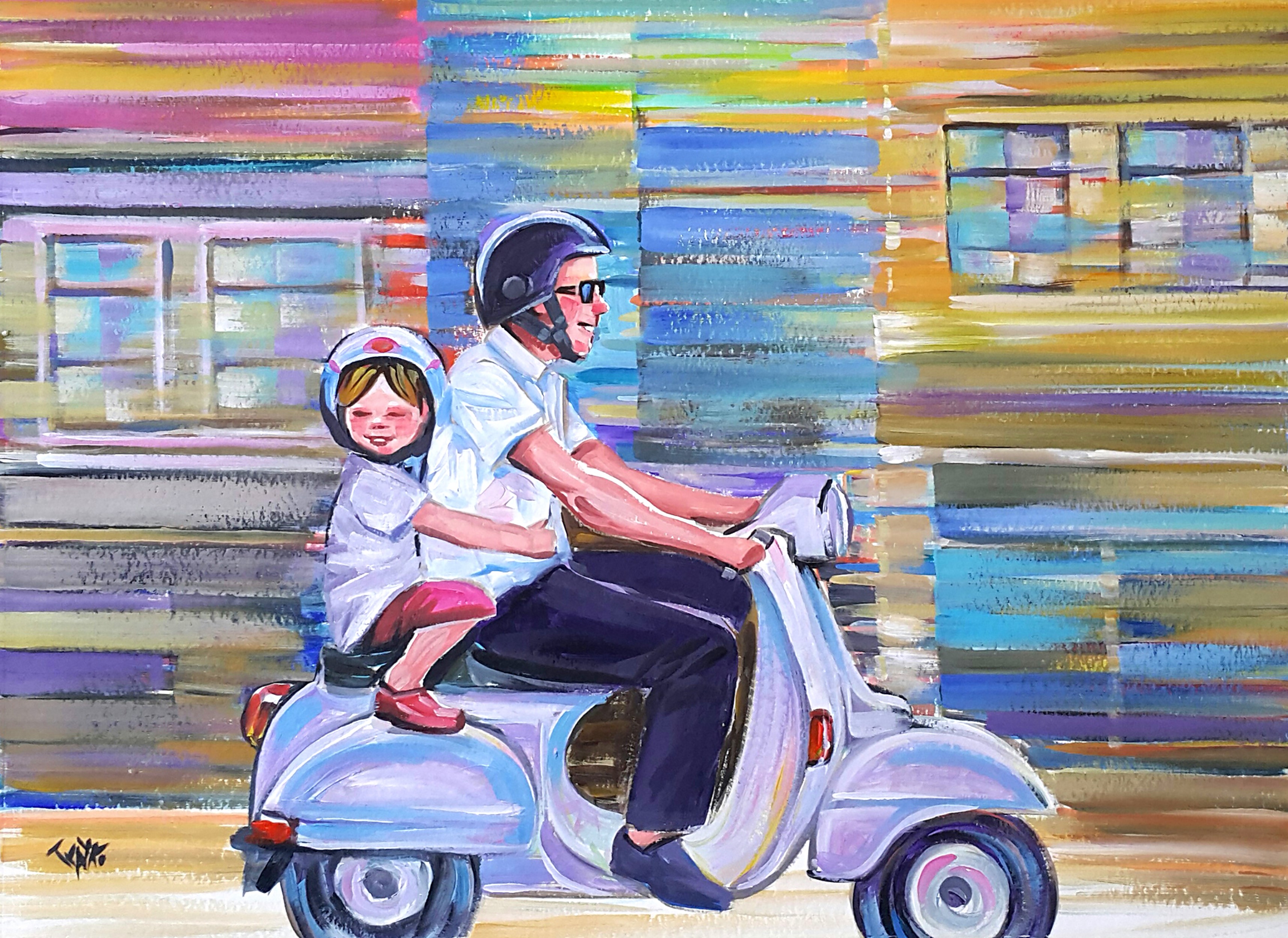 Trayko Popov, Riding with my dad Trayko Popov, Riding with my dad
