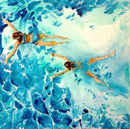 En eau turquoise, Maude Ovize
