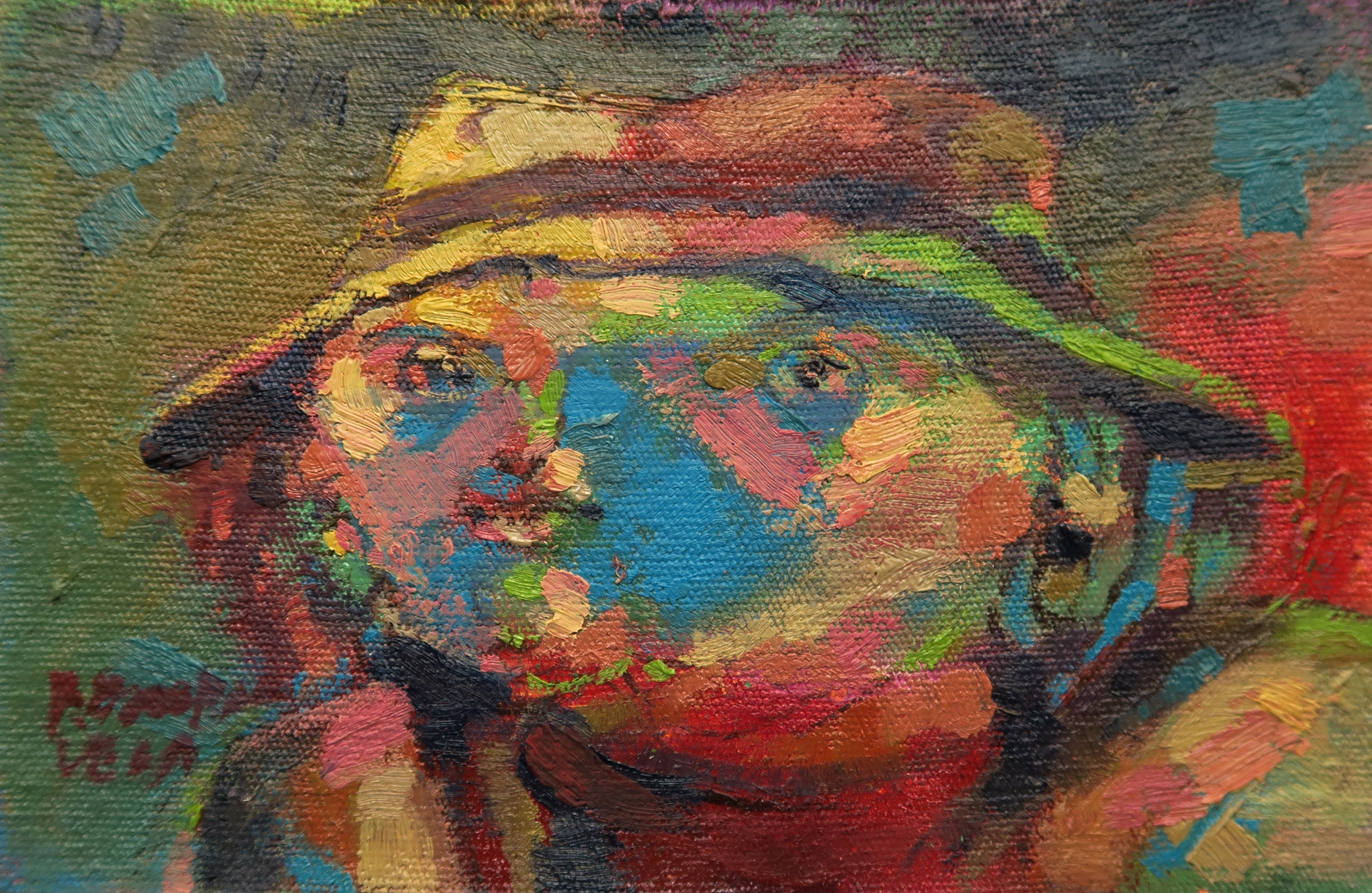 Fredy Escobar Vega, With hat Fredy Escobar Vega, With hat
