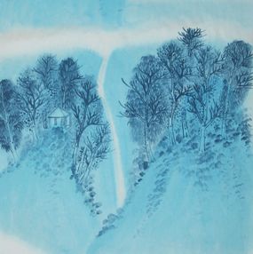 Pittura, Beauty of the Green Mountains, Zhize Lv