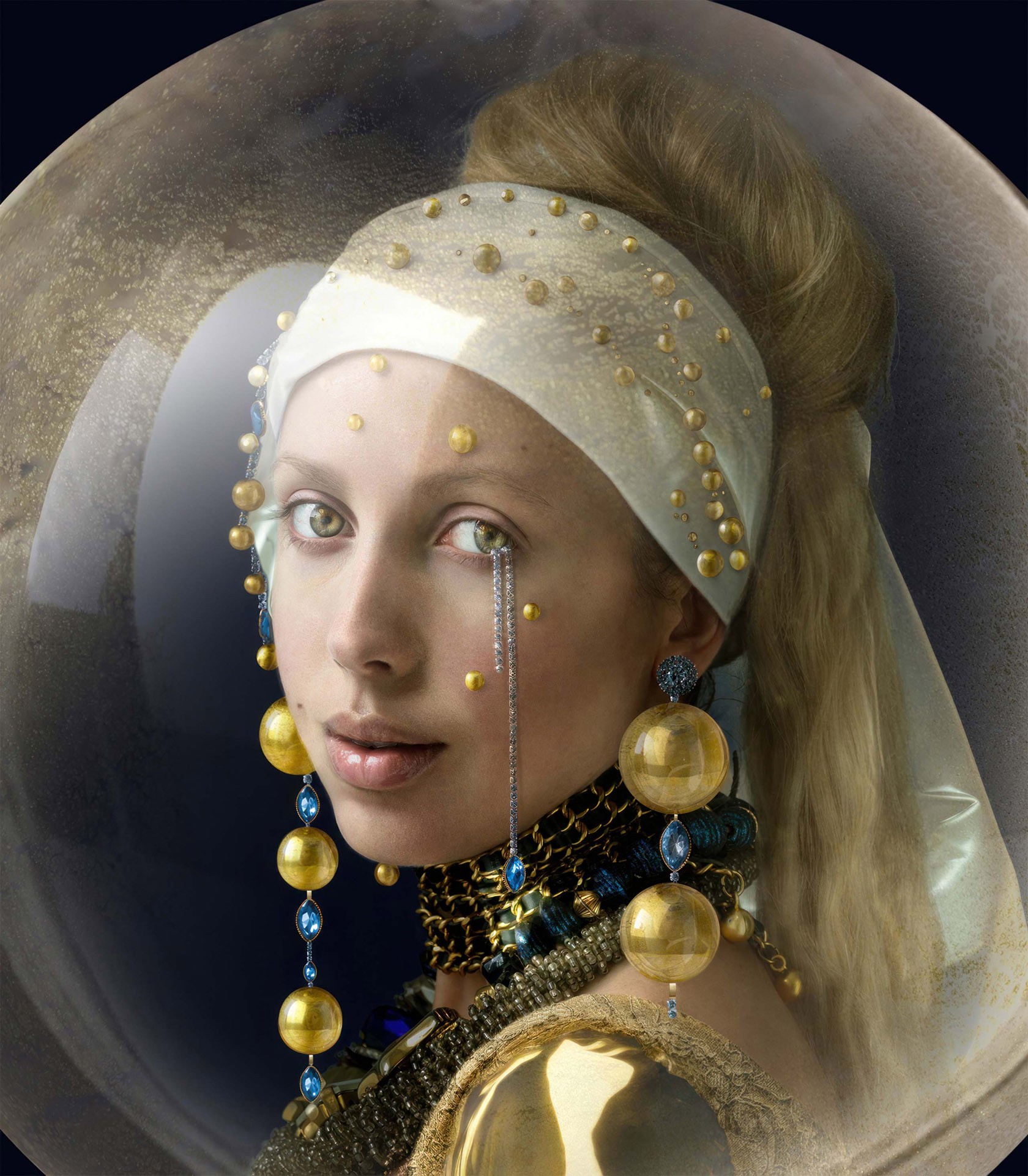Cheraine Collette, Girl with the golden pearl Cheraine Collette, Girl with the golden pearl