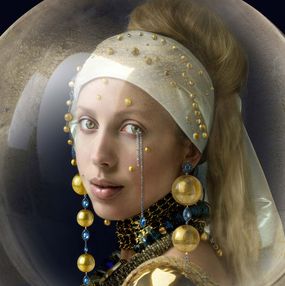 Photographie, Girl with the golden pearl, Cheraine Collette