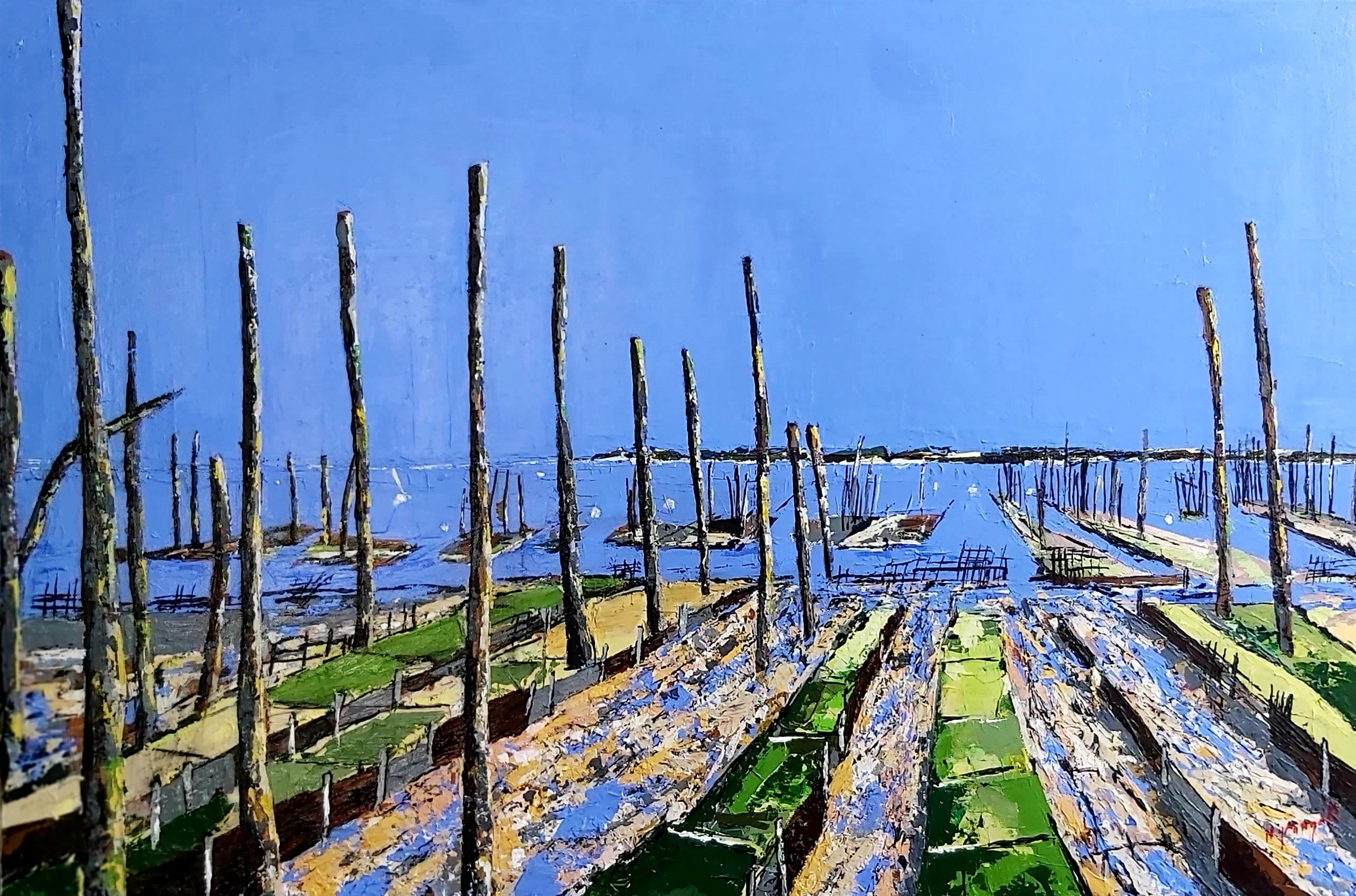 Noël Granger, Cap Ferret - Étude sur la mer Noël Granger, Cap Ferret - Étude sur la mer