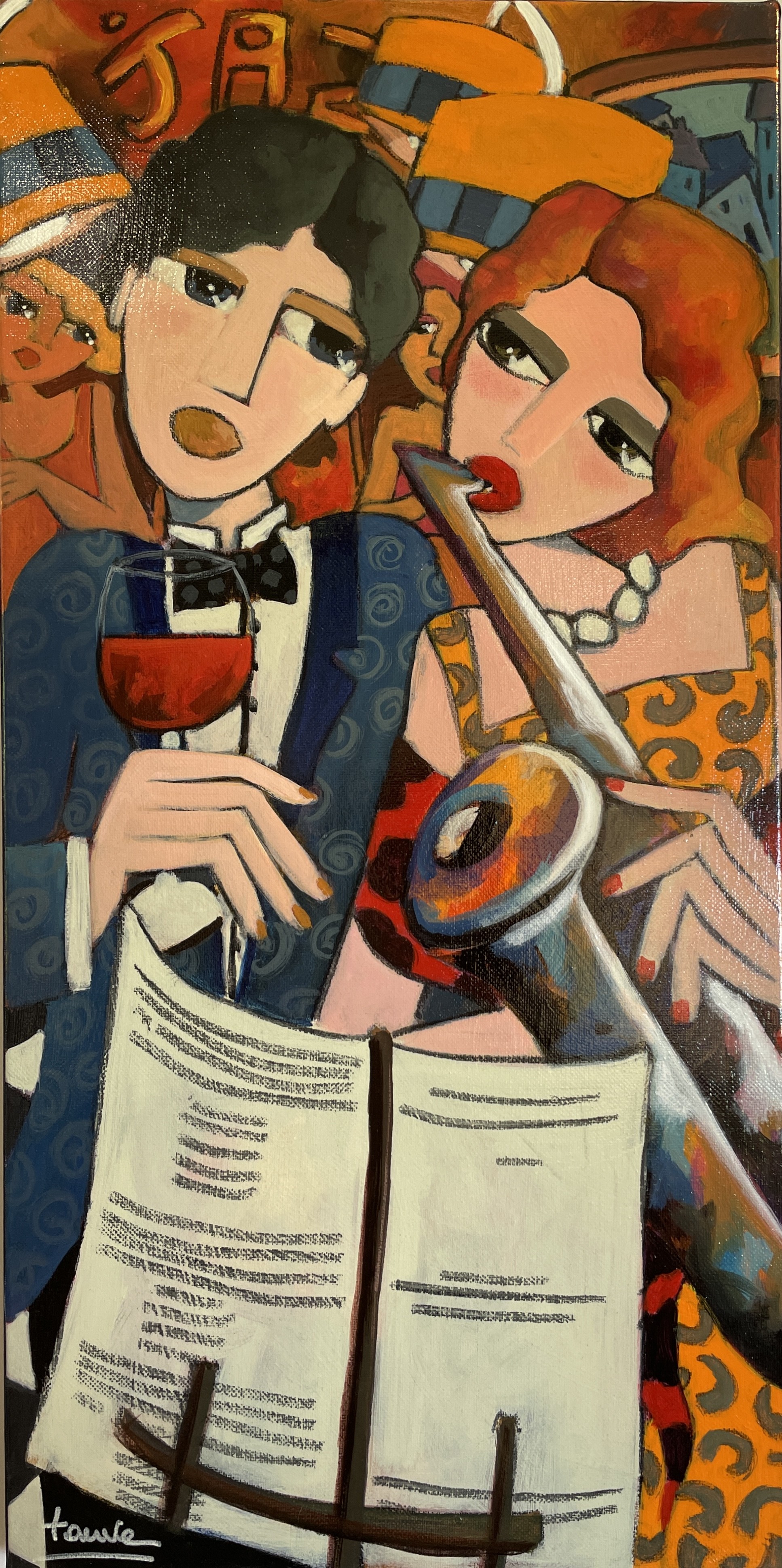 Martine Fauve Dechavanne, Le couple Martine Fauve Dechavanne, Le couple