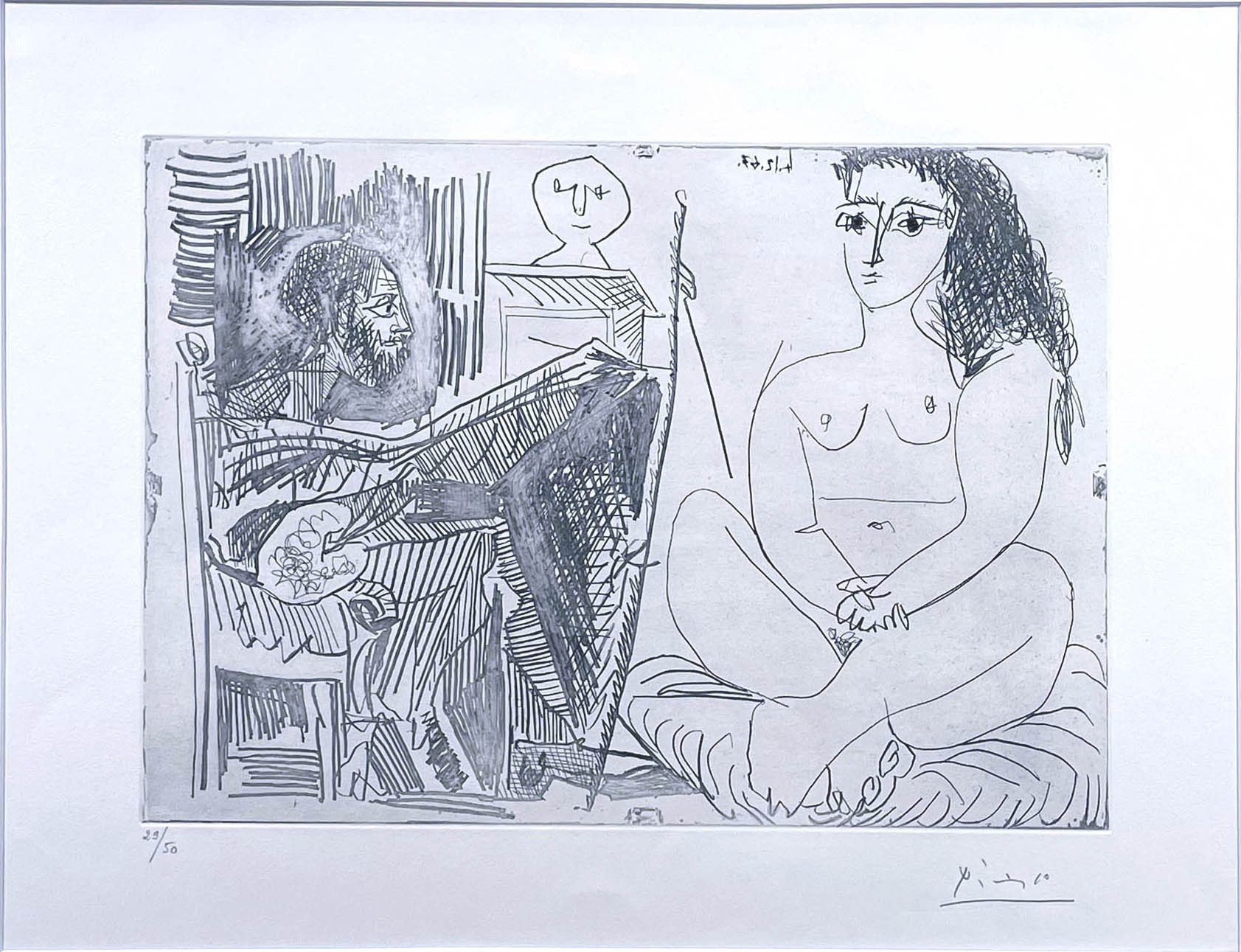 Pablo Picasso, Peintre et modèle III Pablo Picasso, Peintre et modèle III