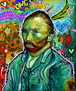 Painting, Hex Van Gogh Omg, Priscilla Vettese