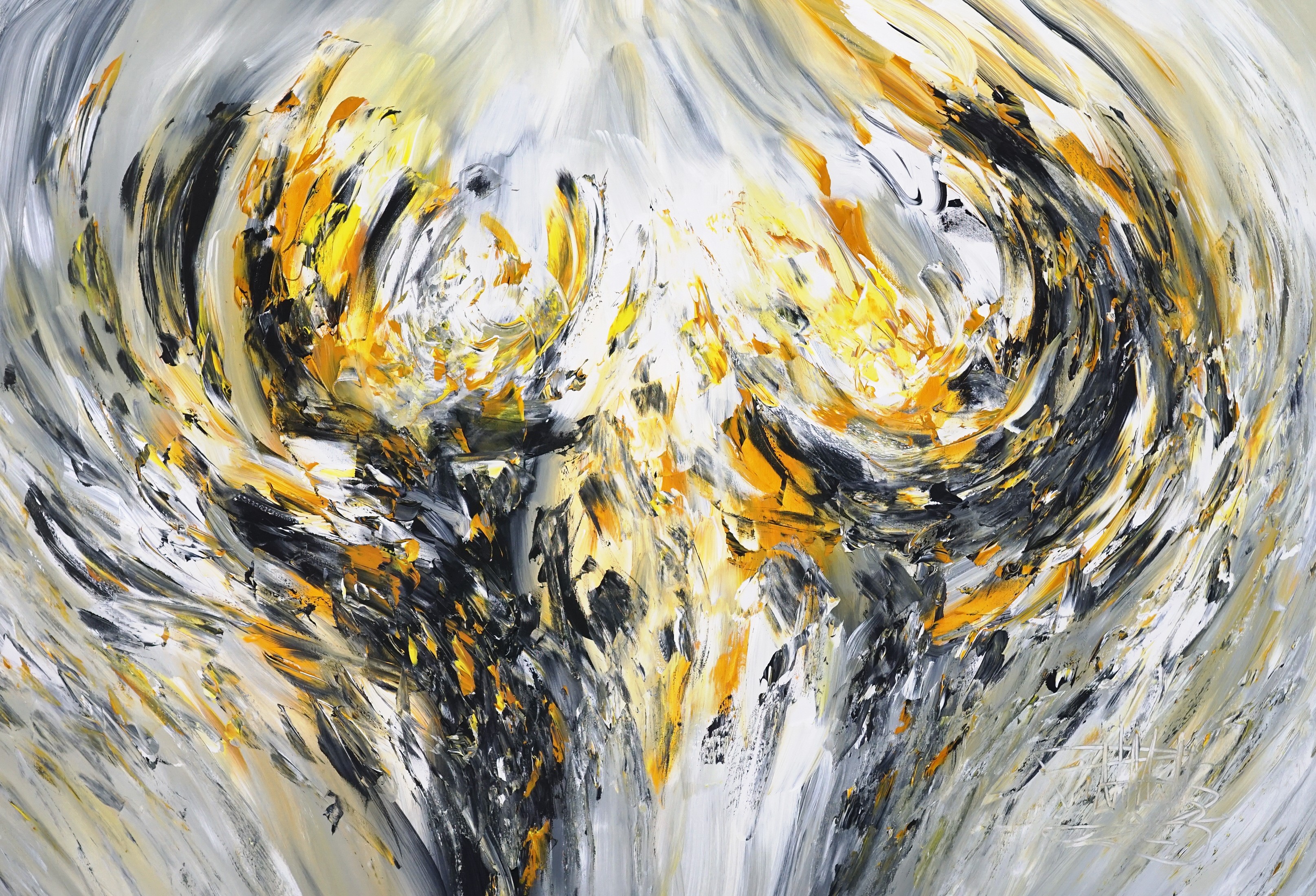 Peter Nottrott, Elegance yellow anthracite XL 1 Peter Nottrott, Elegance yellow anthracite XL 1