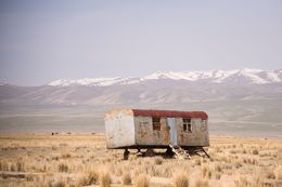 Photography, Roulotte au Kirghizstan, Christophe Gibourg