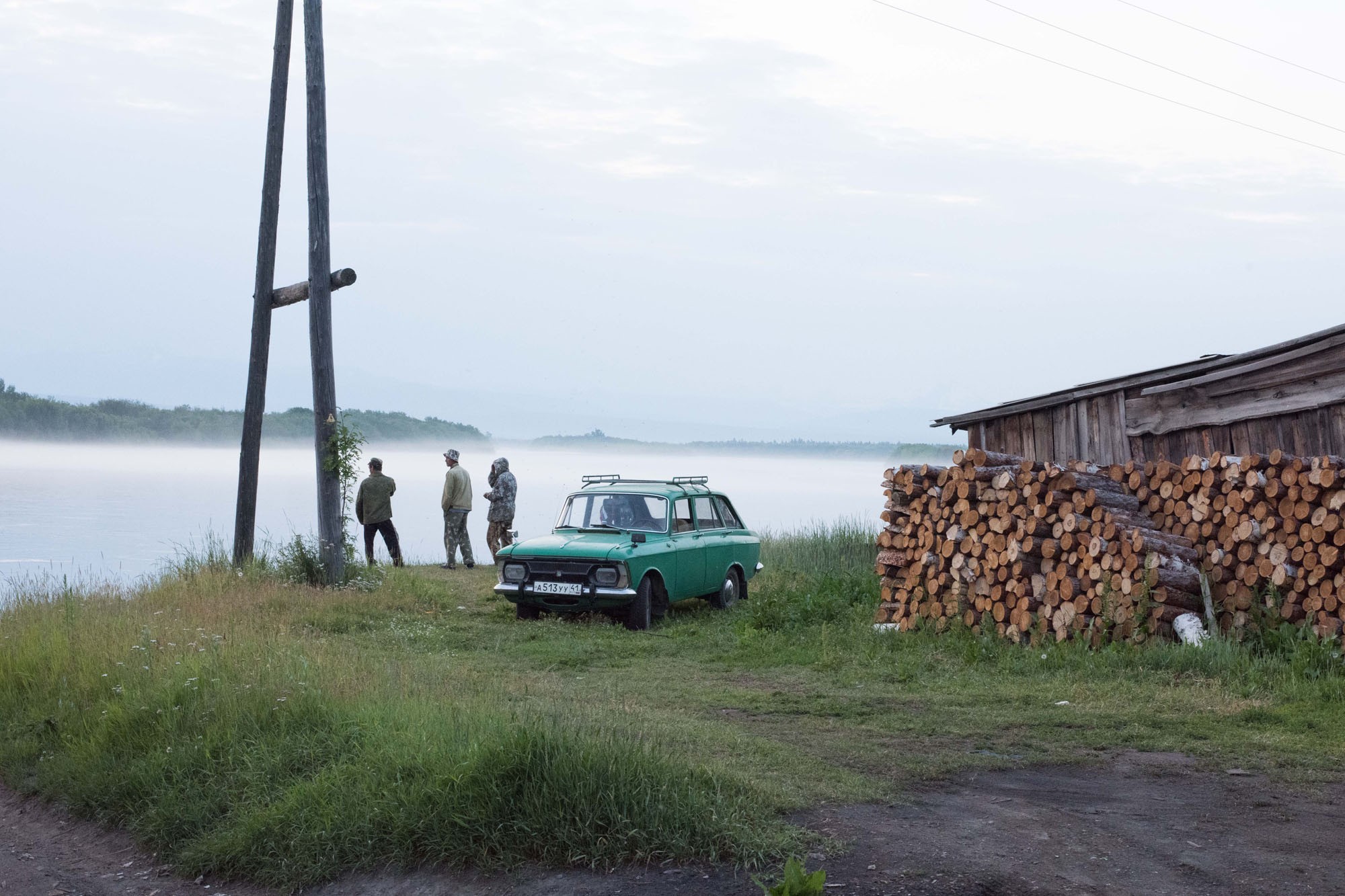 Christophe Gibourg, Village de Kozyrevsk au Kamtchatka Christophe Gibourg, Village de Kozyrevsk au Kamtchatka