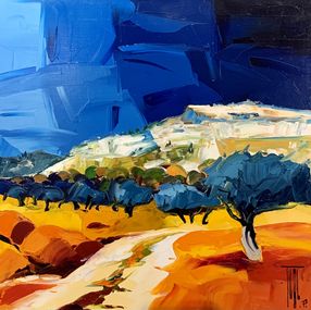Chemin aux Alpilles, Pierrick Tual
