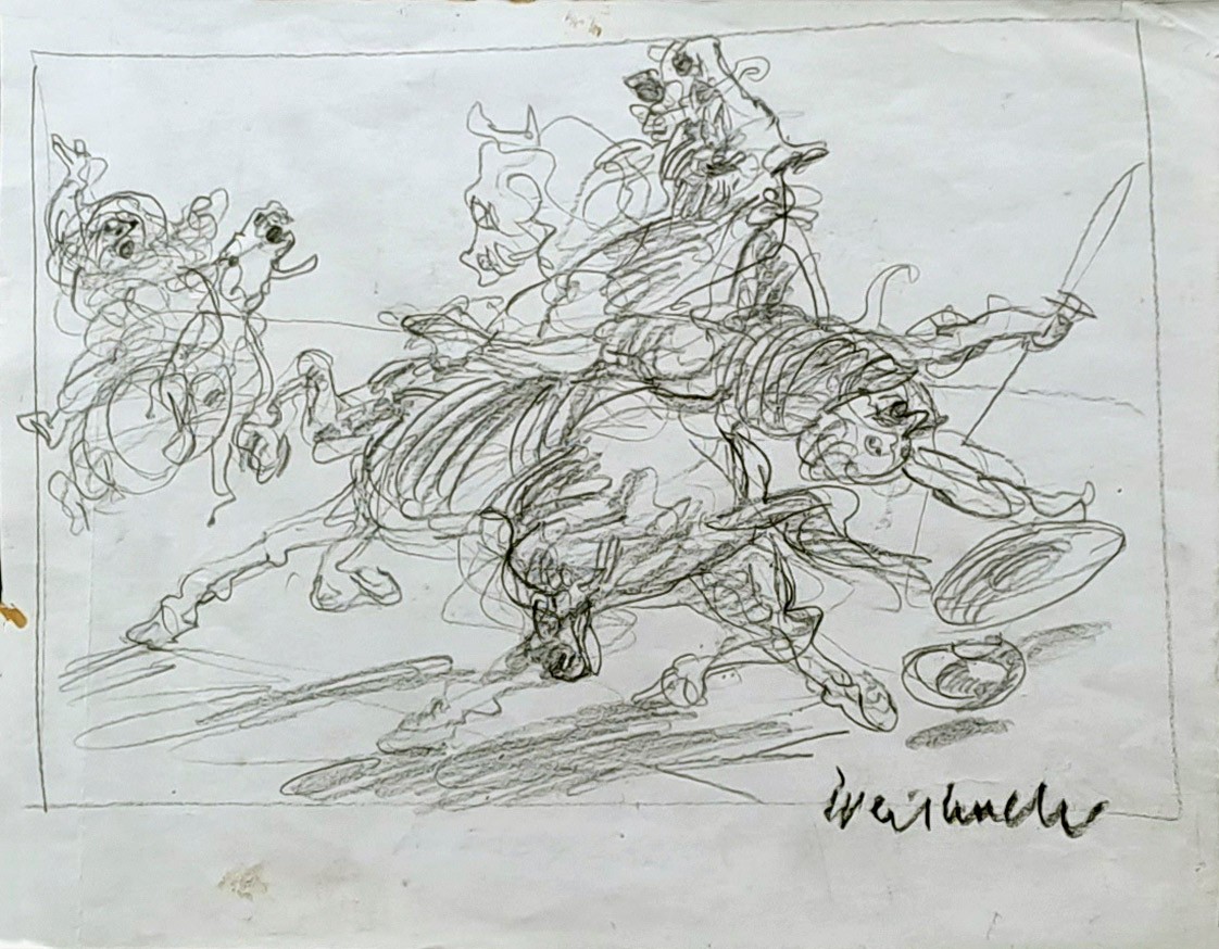 Claude Weisbuch, Don Quichotte et Sancho Pança Claude Weisbuch, Don Quichotte et Sancho Pança