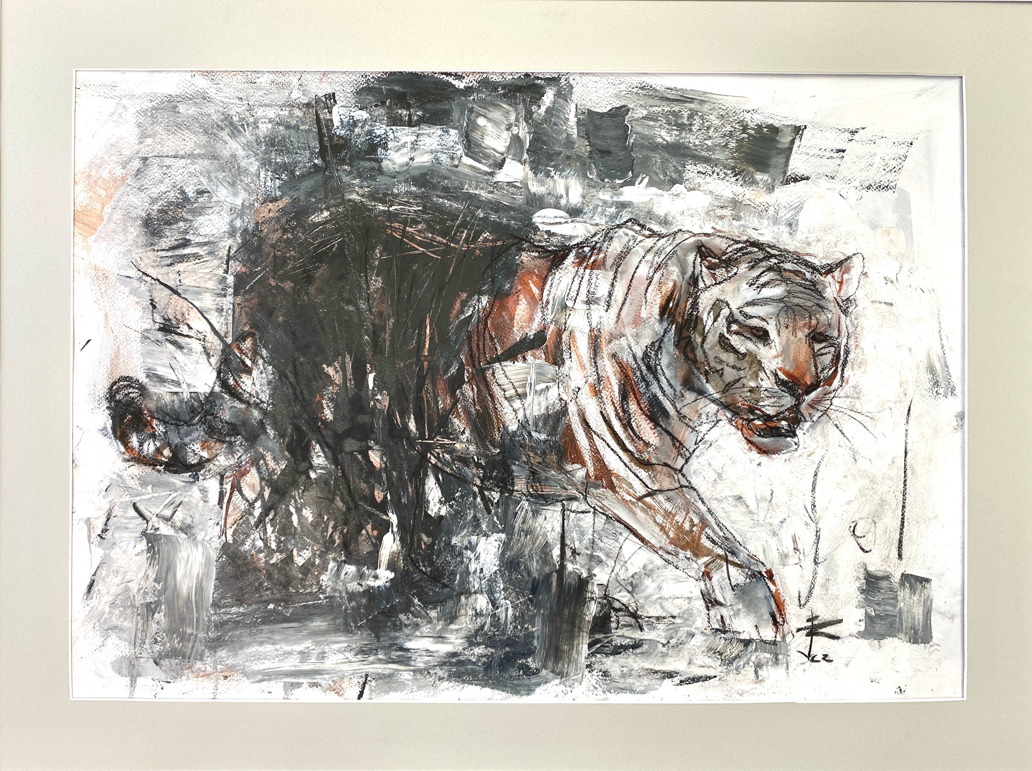 Judith Christine Riemer, Shadow tiger Judith Christine Riemer, Shadow tiger