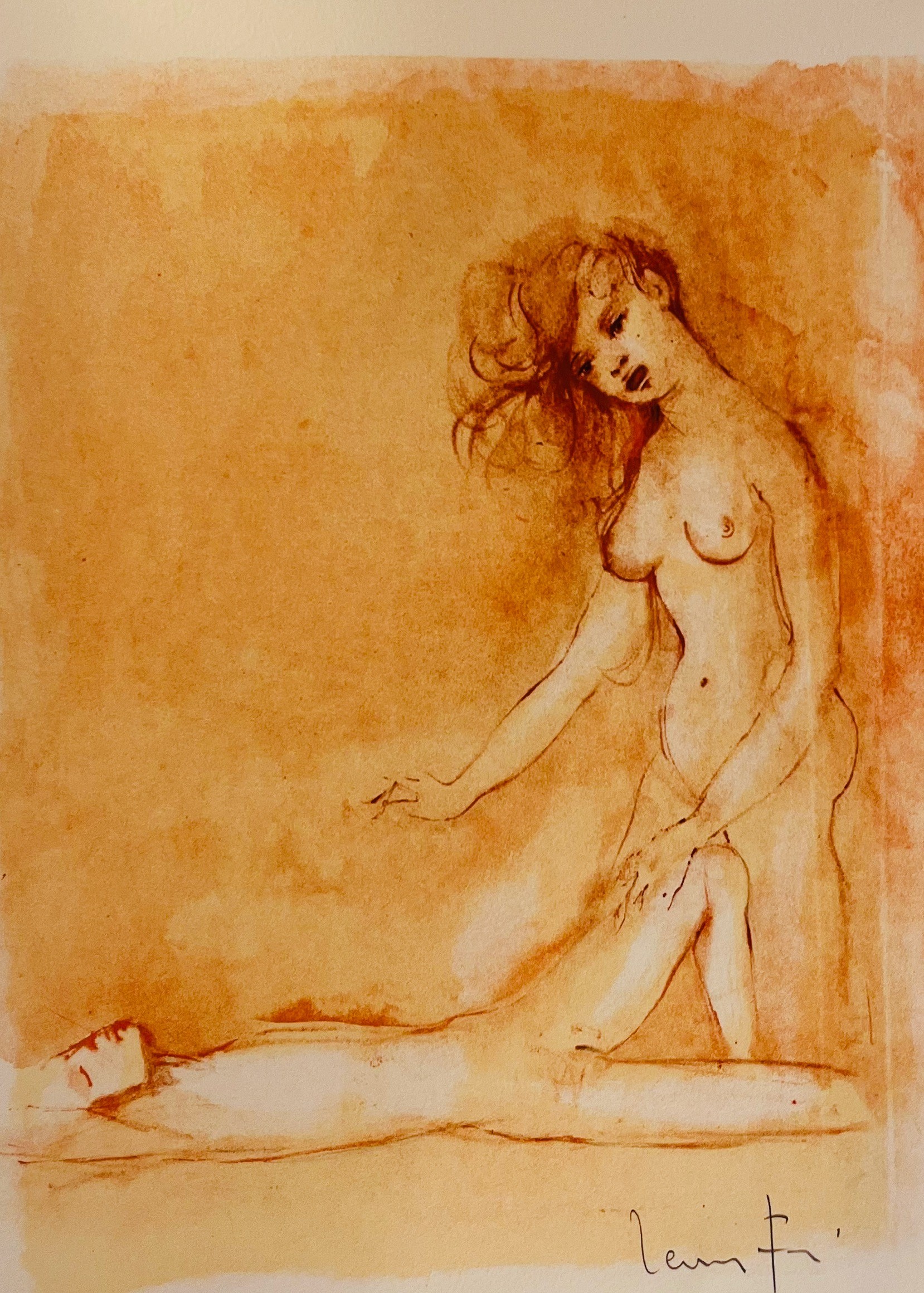 Leonor Fini, LOVERS EROTICA 1965 Leonor Fini, LOVERS EROTICA 1965