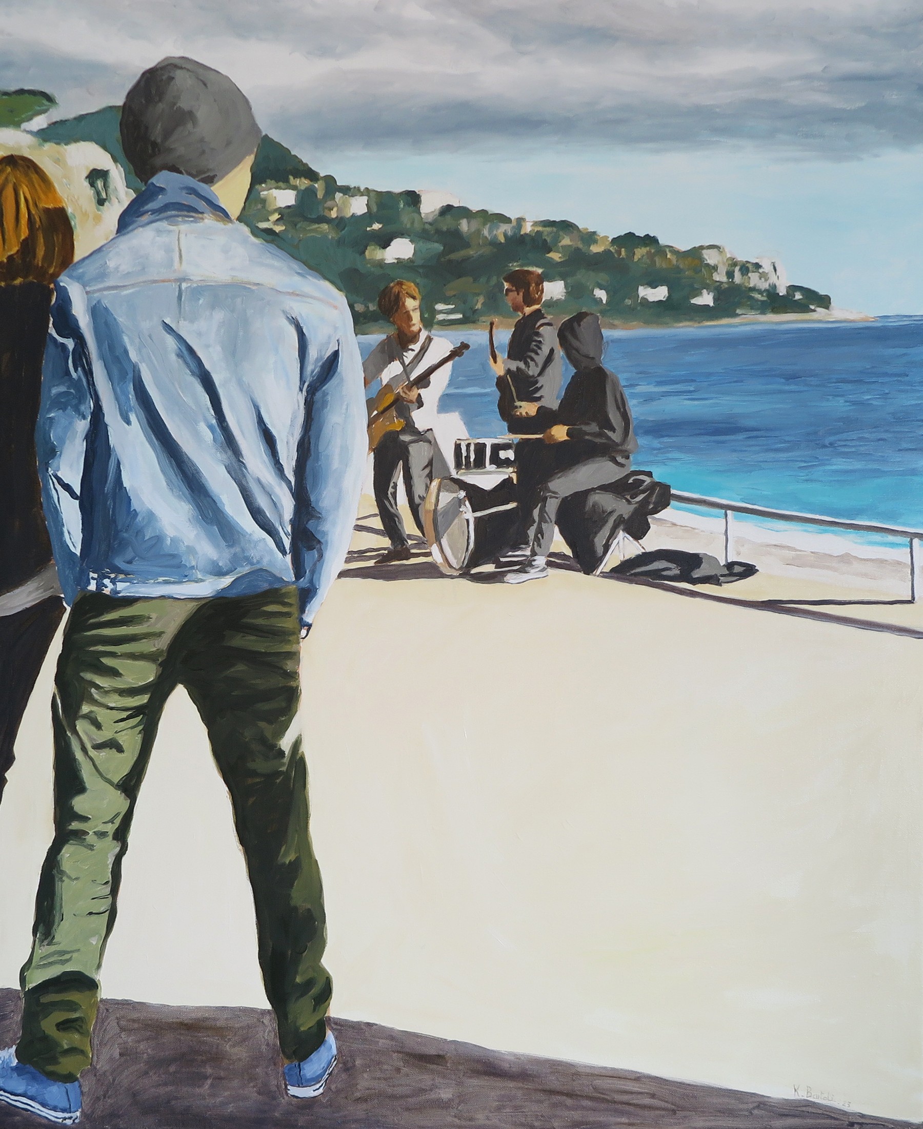 Karine Bartoli, Promenade des Anglais Karine Bartoli, Promenade des Anglais