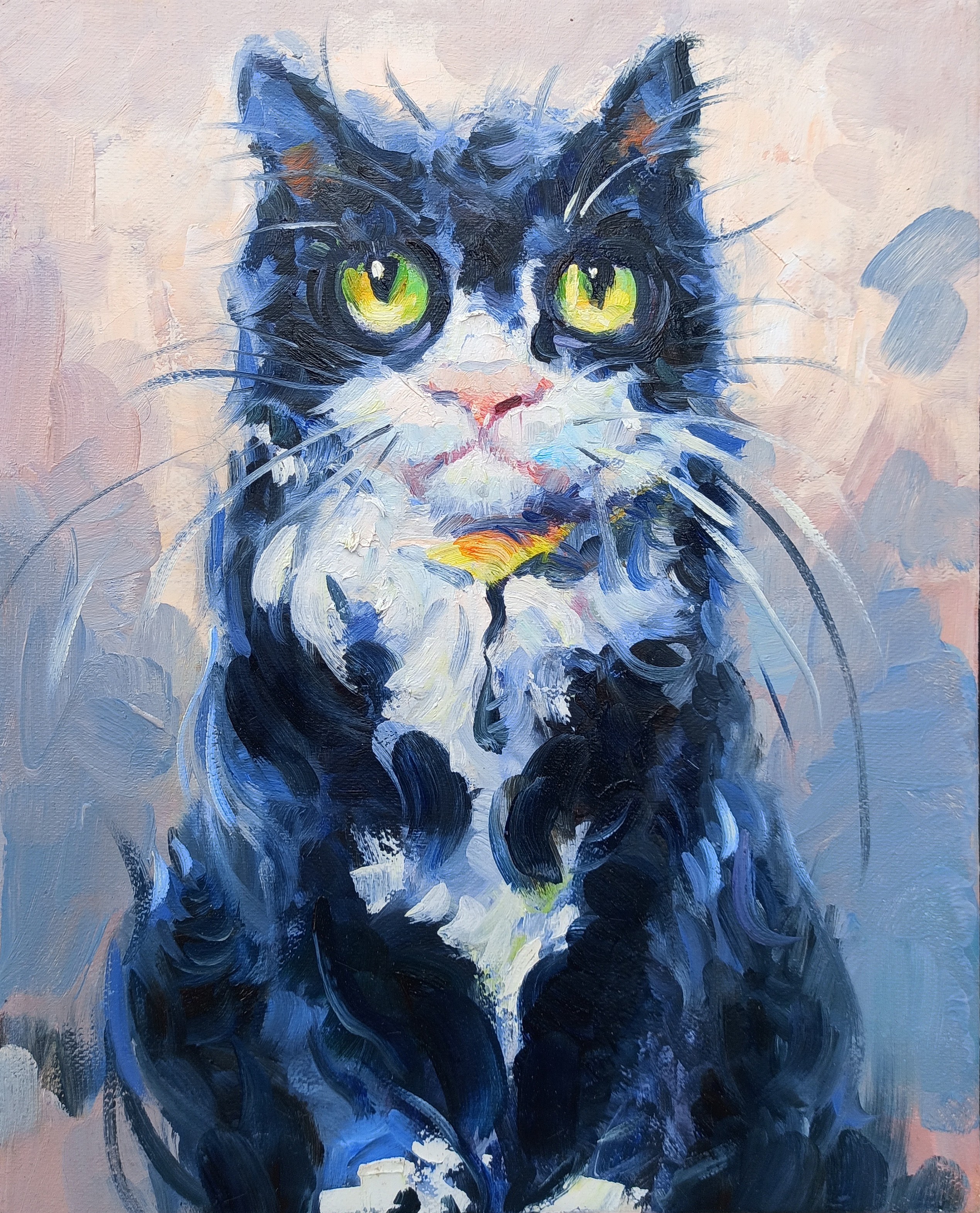 Narek Qochunc, The cat. Narek Qochunc, The cat.
