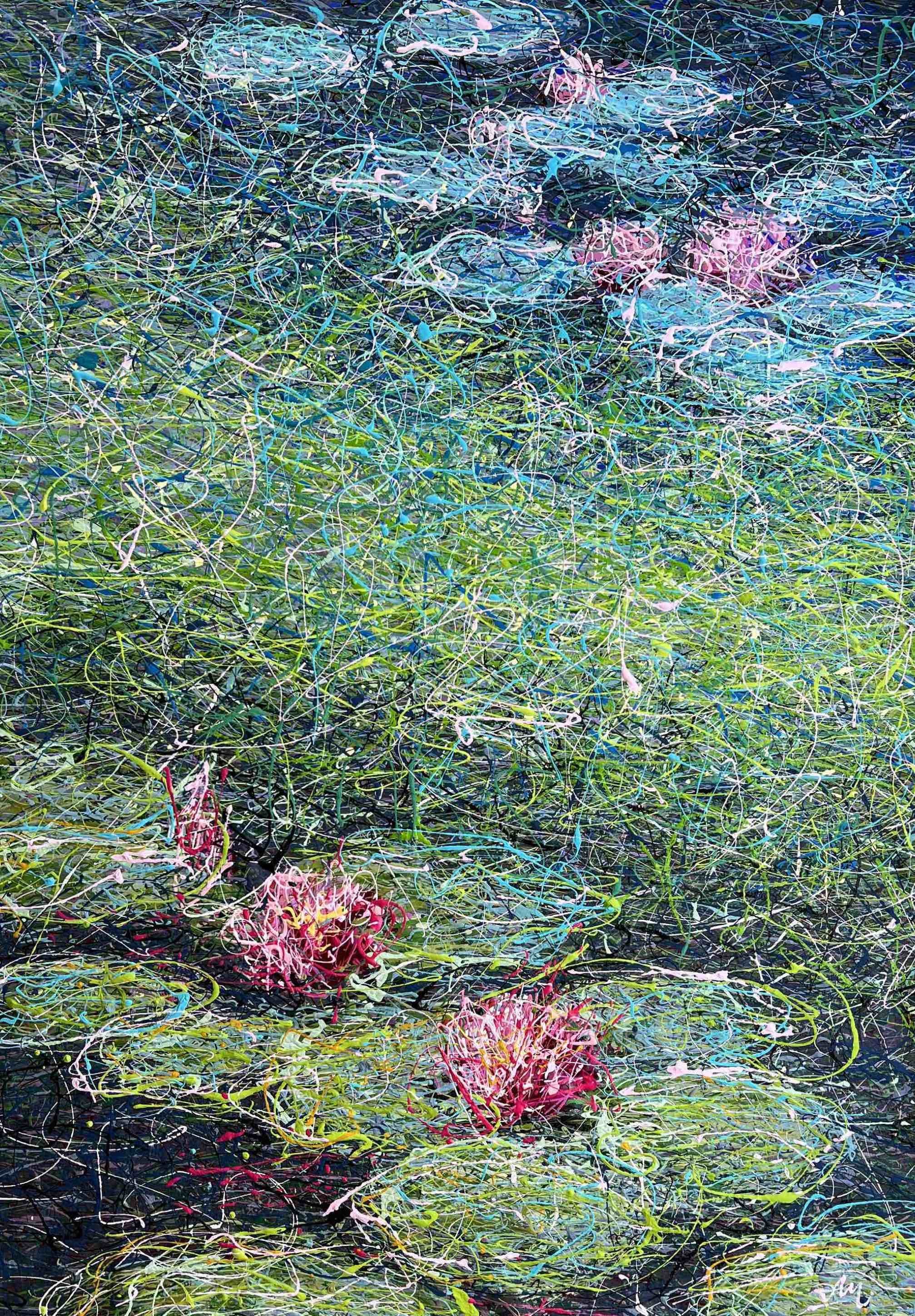 Nadin Antoniuk, Reflection of summer in the pond Nadin Antoniuk, Reflection of summer in the pond