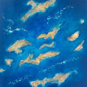 Painting, Mes îles rêvées, Milla Laborde