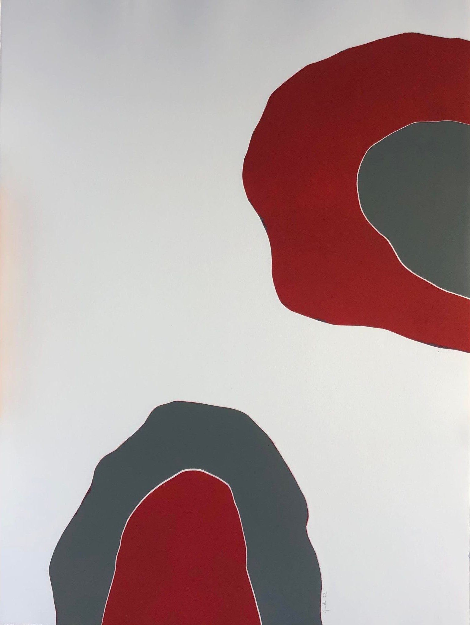 Didier Guth, gravure originale Monotype N° 2 Didier Guth, gravure originale Monotype N° 2