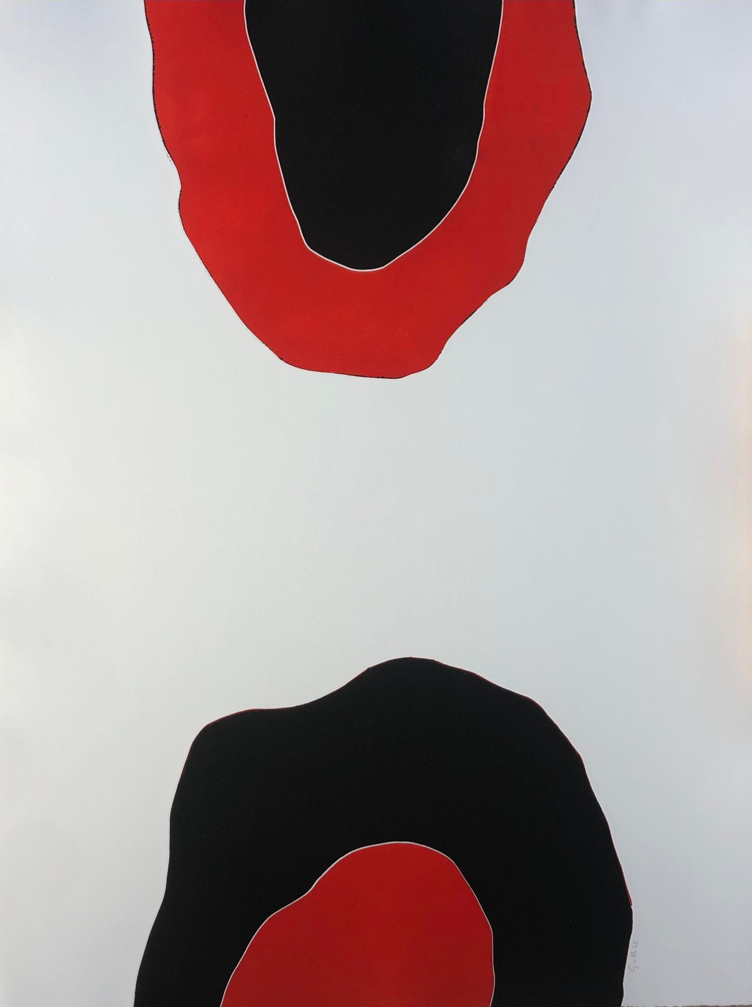 Didier Guth, Monotype modulable 6, aquatinte originale Didier Guth, Monotype modulable 6, aquatinte originale