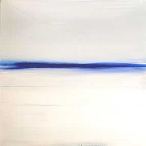 Peinture, Mer, Bleu Cobalt, Benoît Guérin