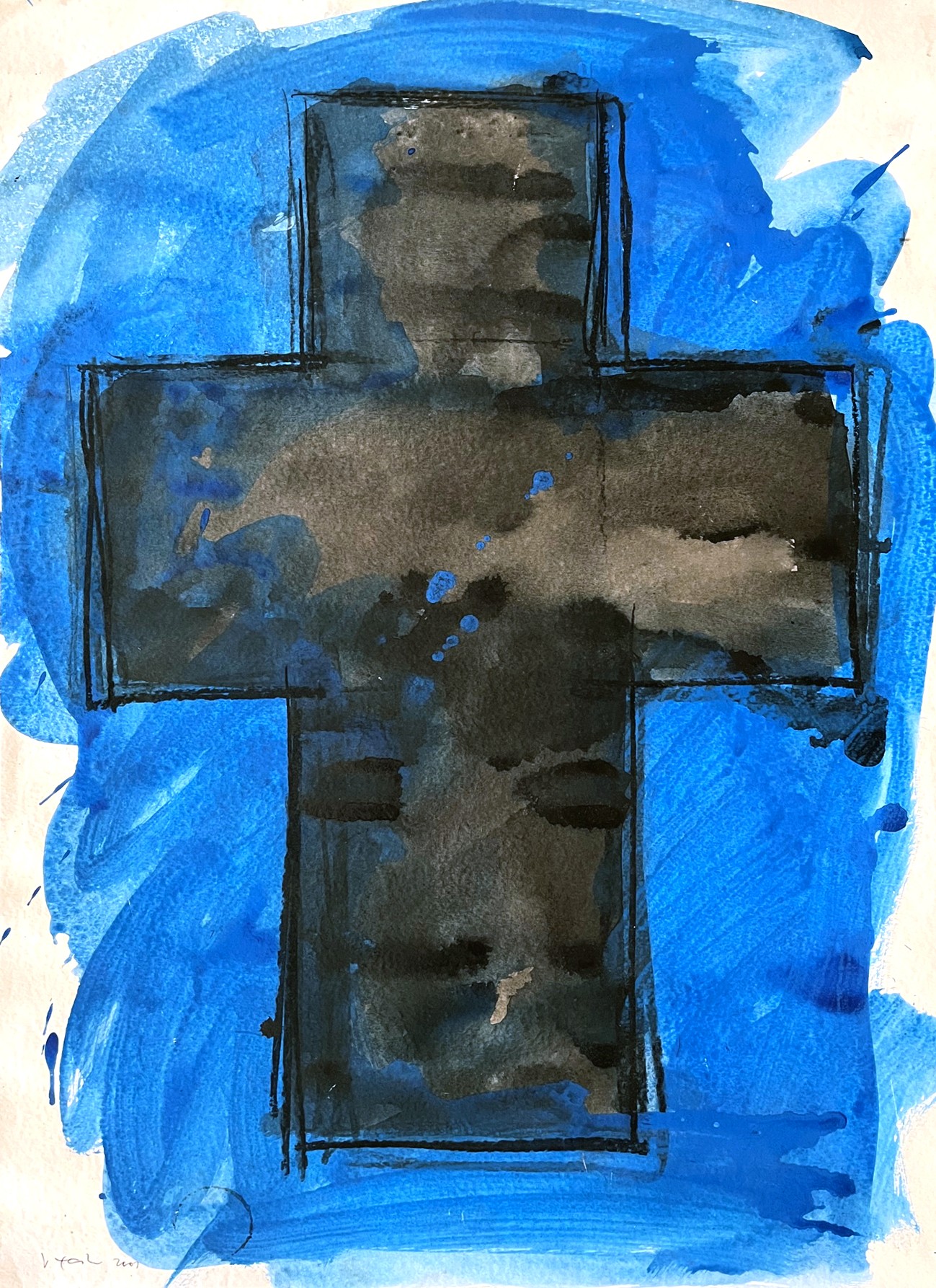 Jürgen Waller, Blaues Kreuz Jürgen Waller, Blaues Kreuz