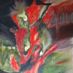 Gemälde, Eruption II, Anval