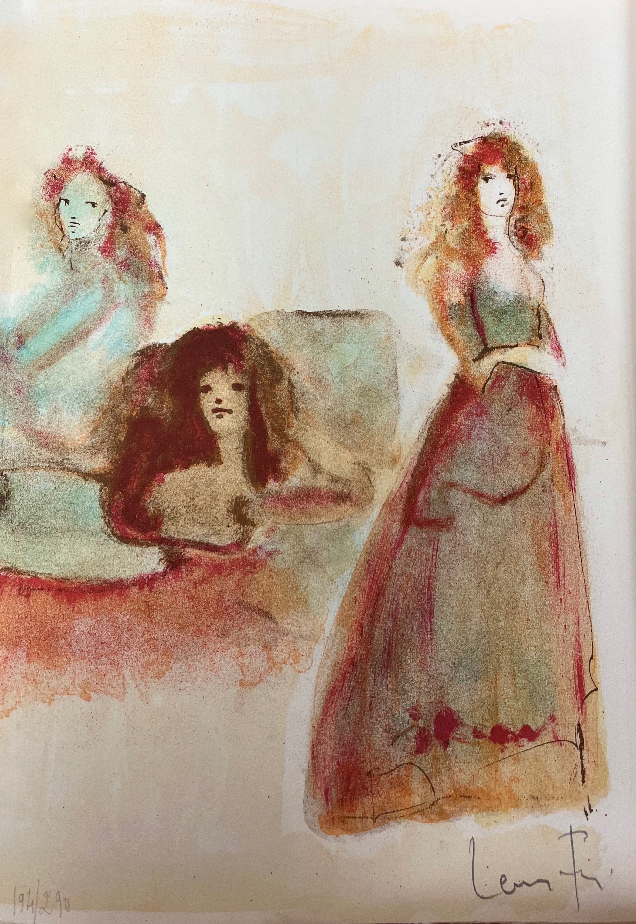 Leonor Fini, Le grand bal Night grand Ball Leonor Fini, Le grand bal Night grand Ball