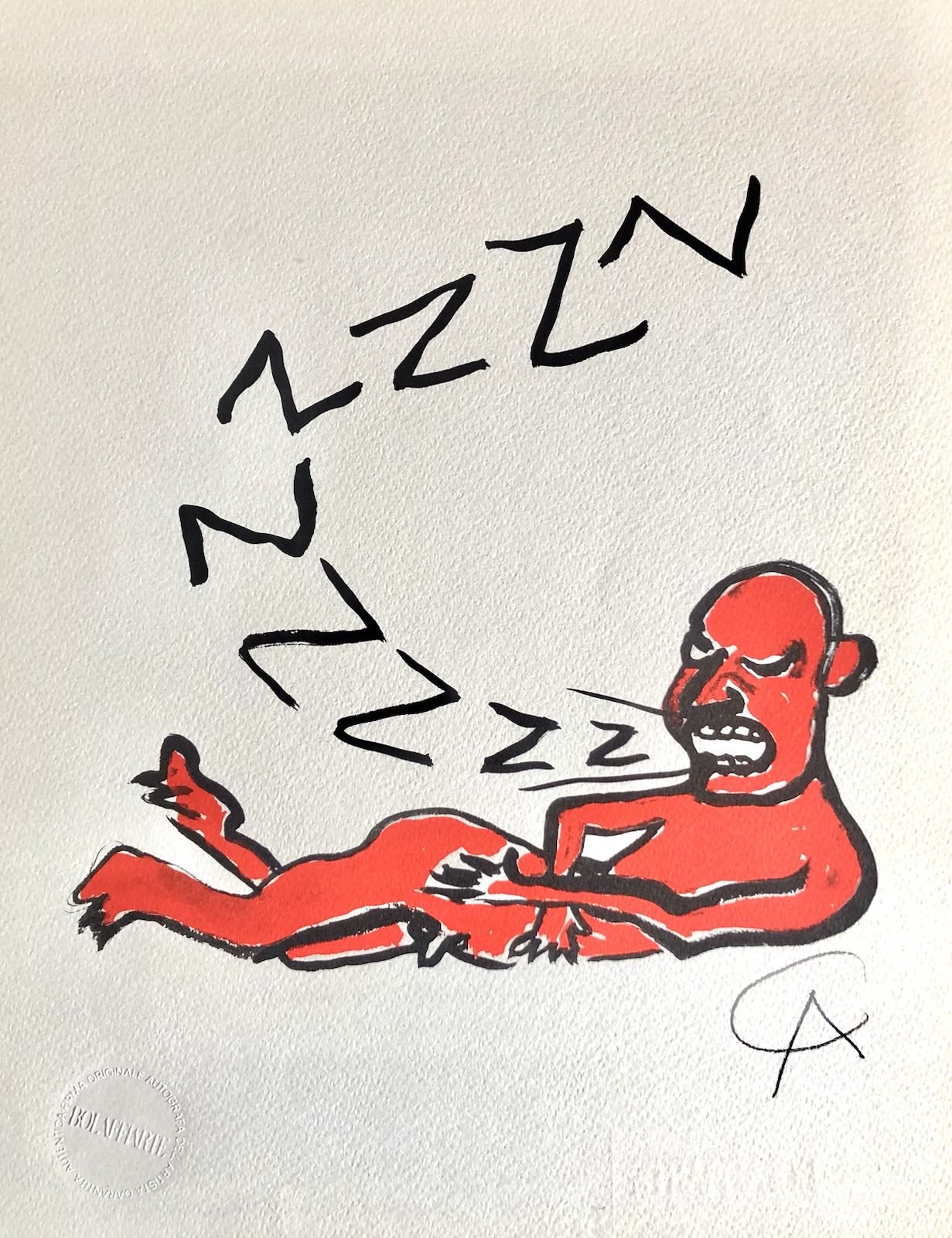 Alexander Calder, Lettre Alexander Calder, Lettre