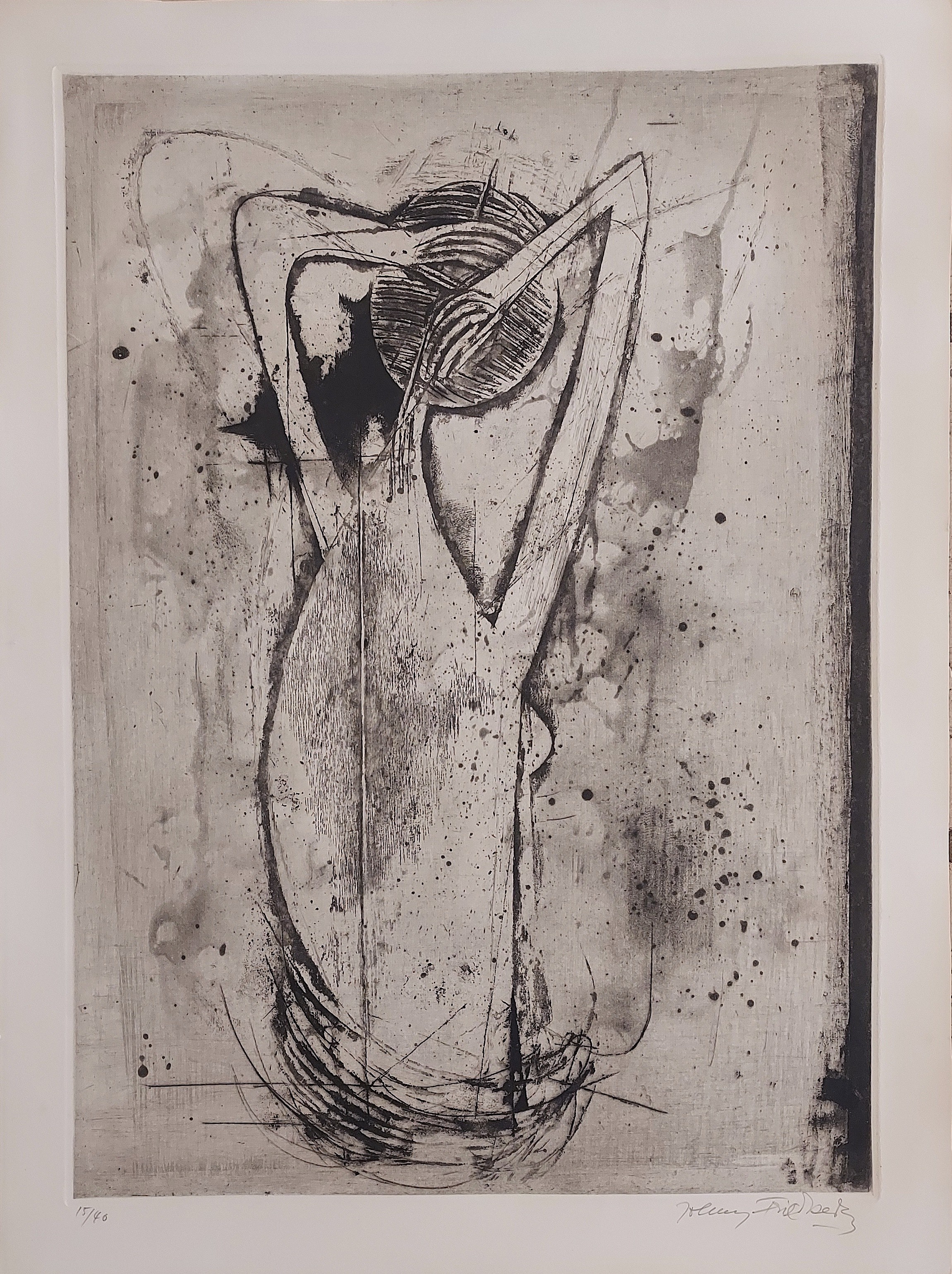 Johnny Friedlaender, Sans titre Johnny Friedlaender, Sans titre
