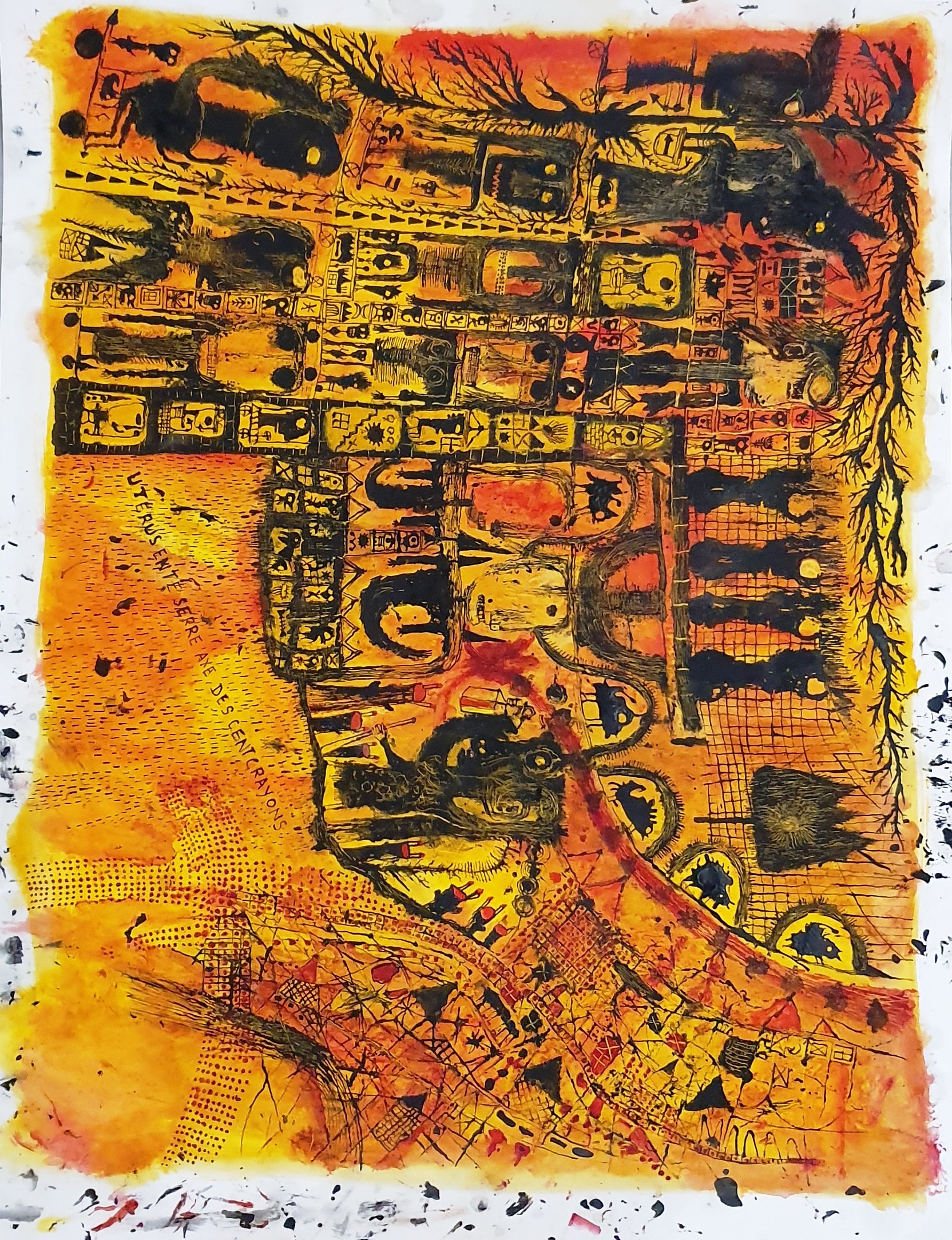 Philippe Azema, Axe des cents crayons Philippe Azema, Axe des cents crayons
