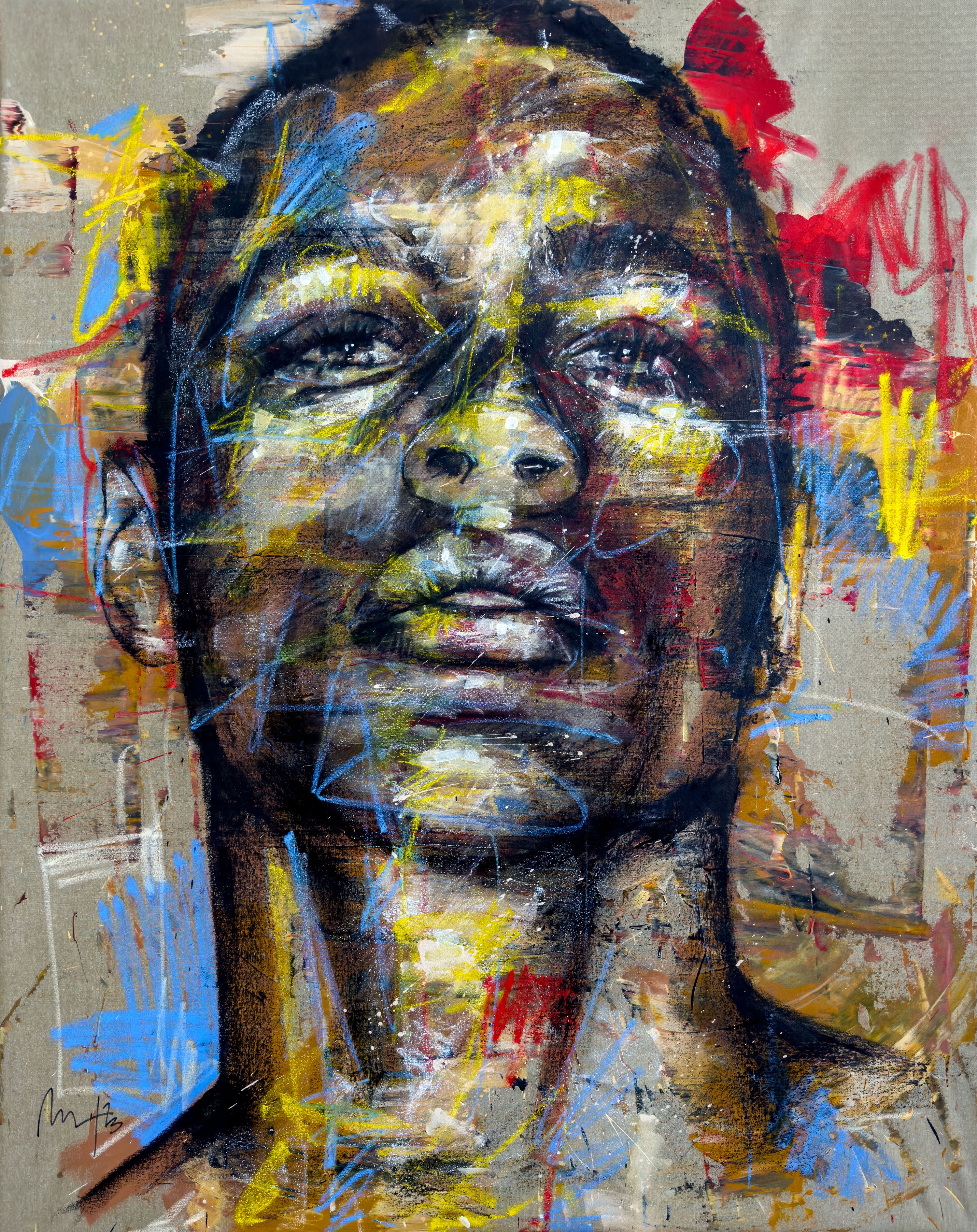 Mario Henrique, Portrait of a man Mario Henrique, Portrait of a man