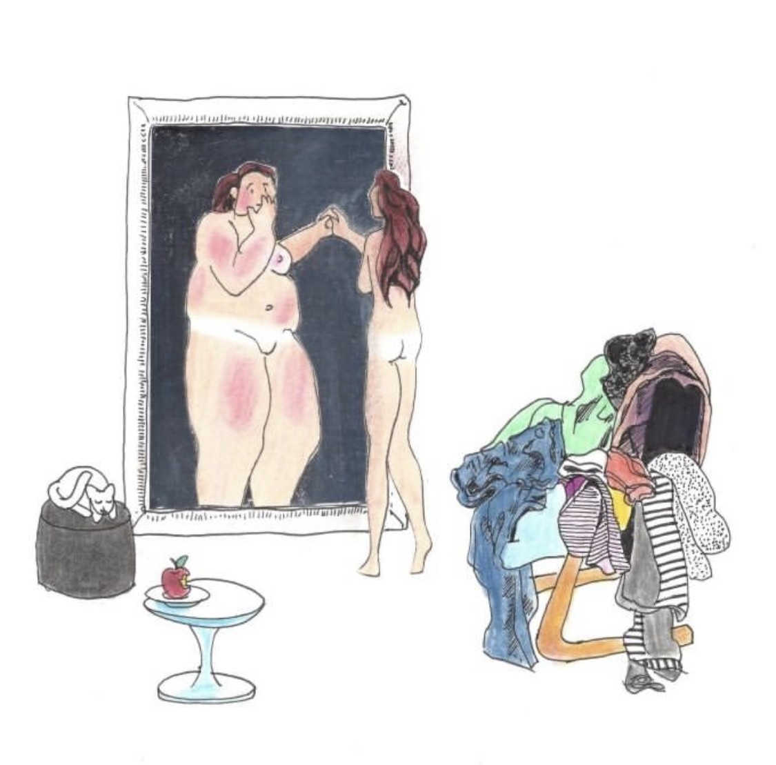 Frank Eric Zeidler, There's something wrong with this mirror - Quelque chose cloche avec ce miroir Frank Eric Zeidler, There's something wrong with this mirror - Quelque chose cloche avec ce miroir