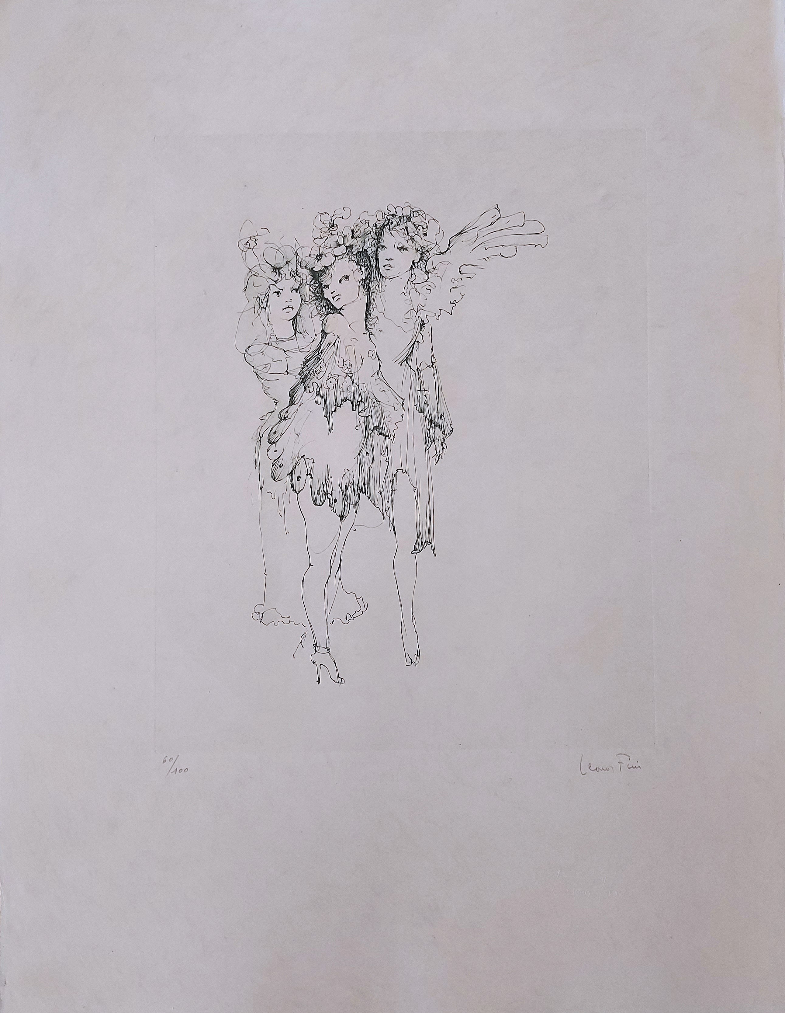 Leonor Fini, Le Concile d'Amour 12 Leonor Fini, Le Concile d'Amour 12