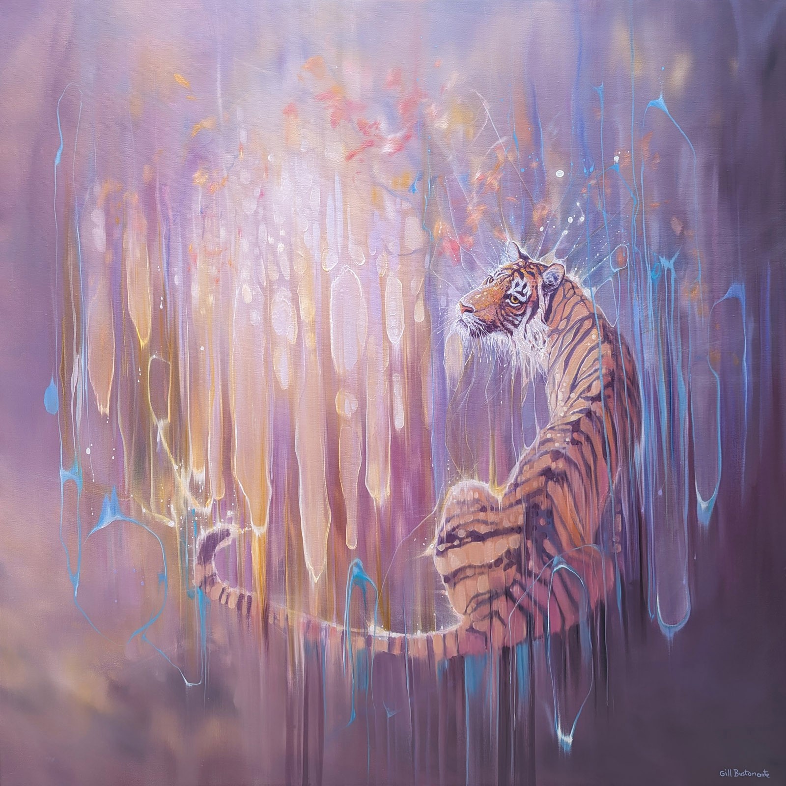 Gill Bustamante, Tiger in the Ether Gill Bustamante, Tiger in the Ether