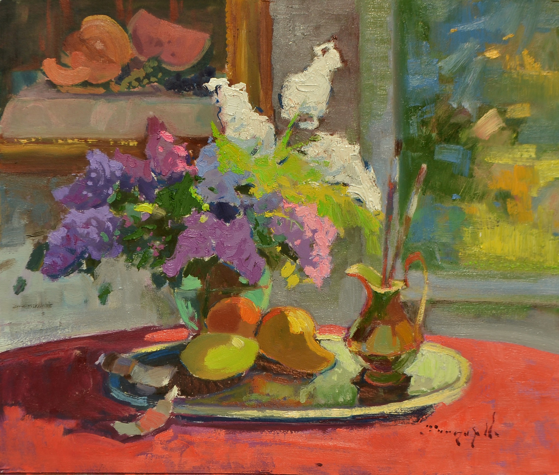 Alexander Shandor, Spring has awakened the lilac Alexander Shandor, Spring has awakened the lilac