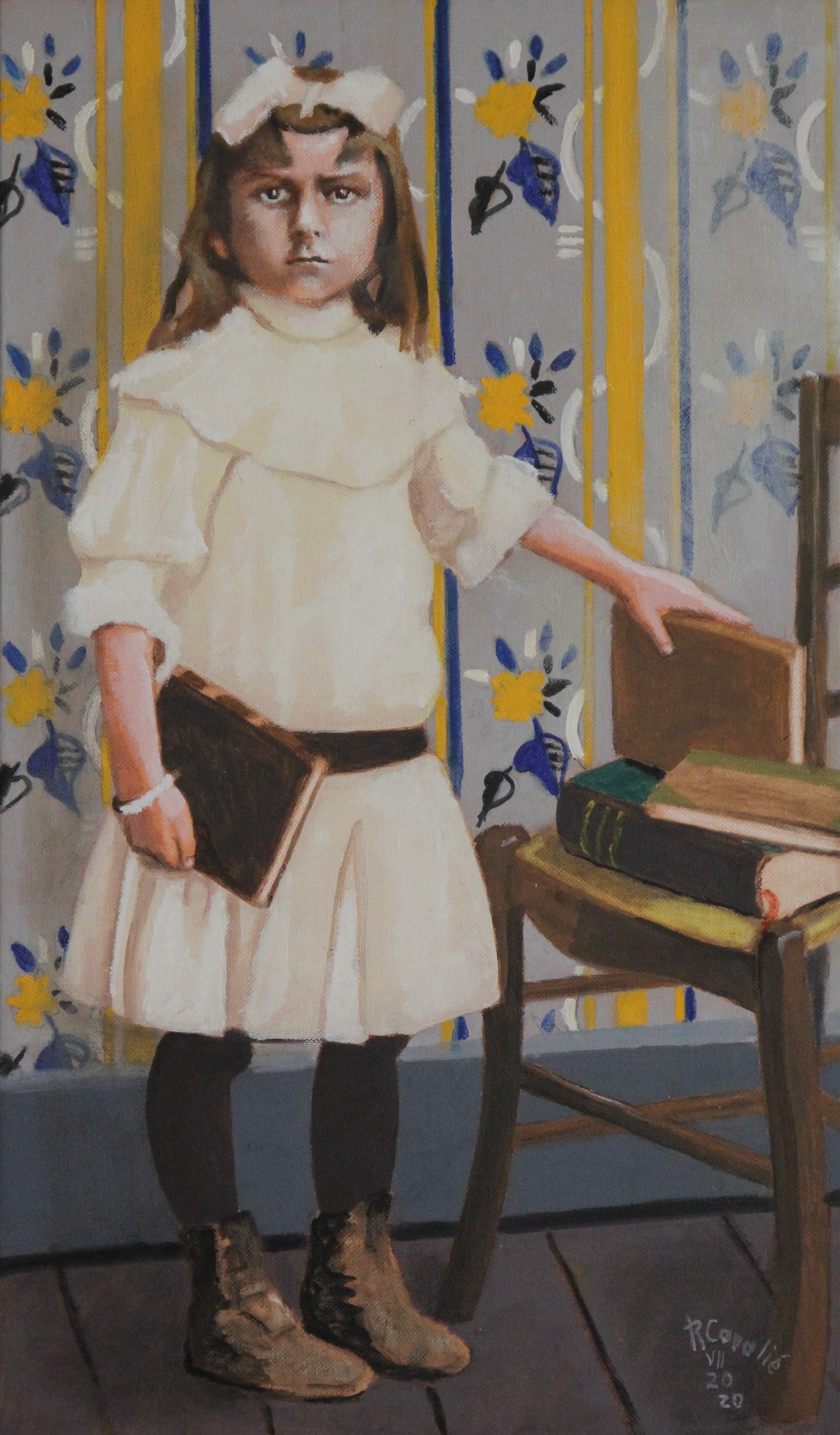 R. Cavalié, N° 1124 Elle, à cinq ans, avec ses bons amis. R. Cavalié, N° 1124 Elle, à cinq ans, avec ses bons amis.