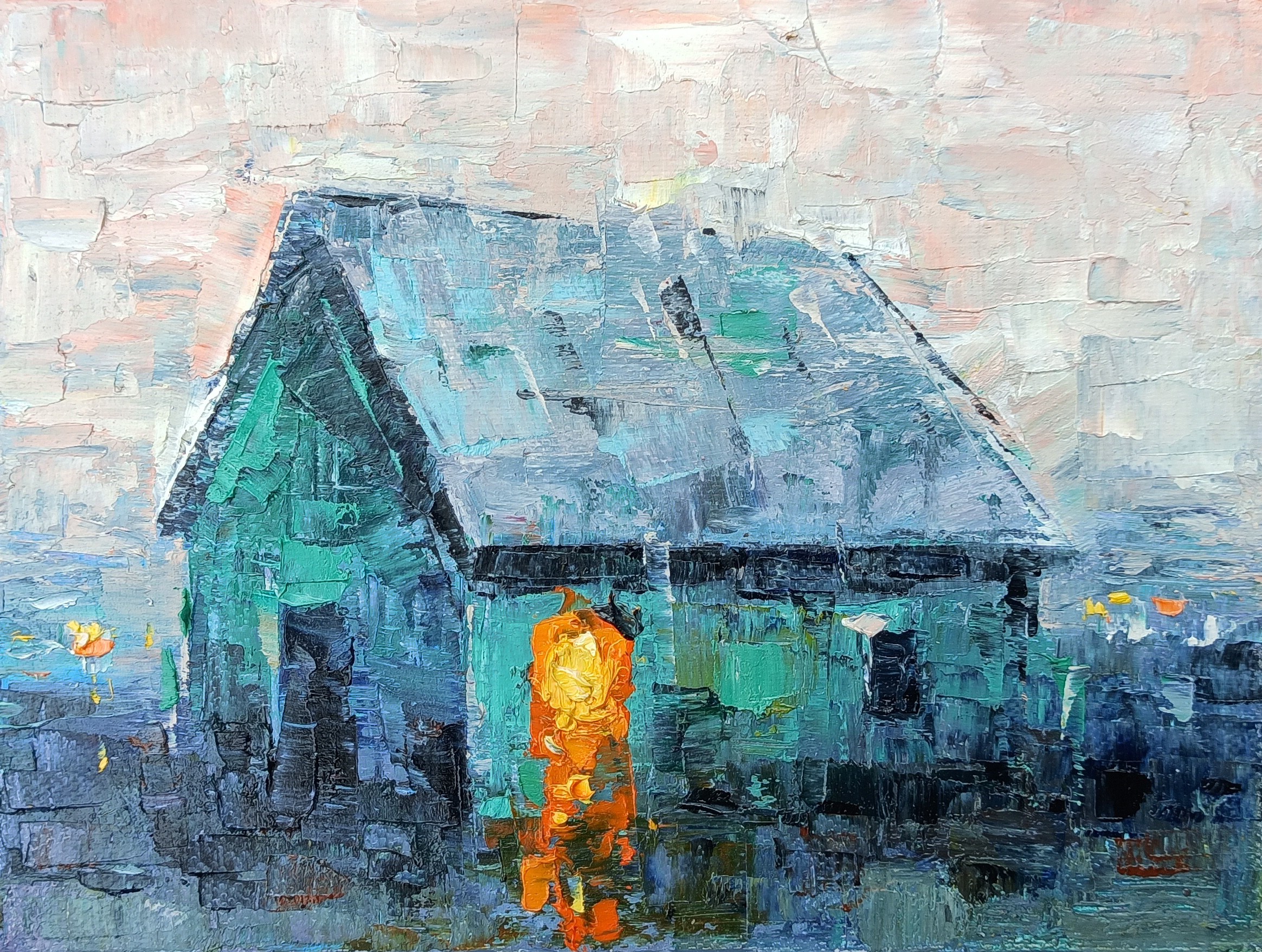 Narek Qochunc, A house Narek Qochunc, A house