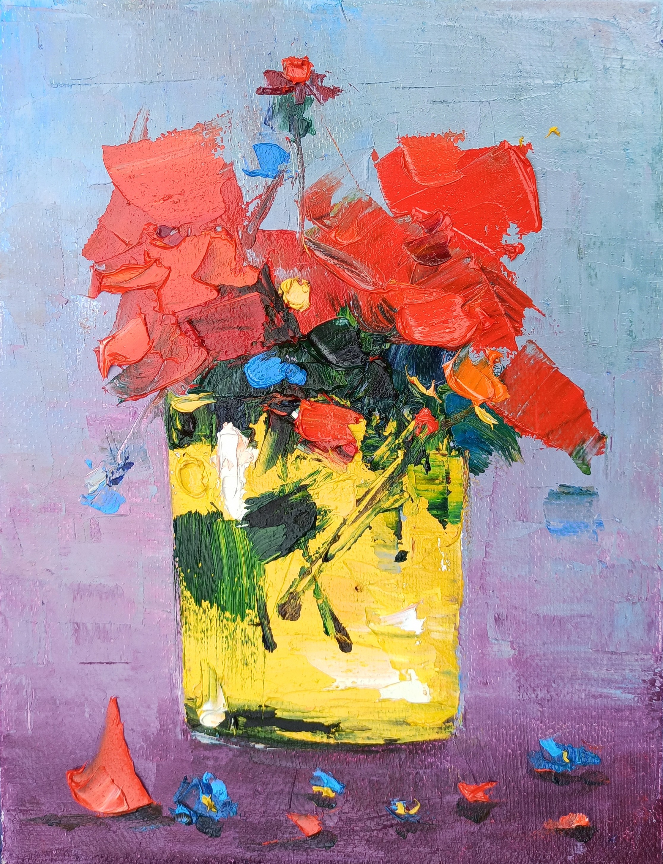 Narek Qochunc, Still life - flowers -4 (1) Narek Qochunc, Still life - flowers -4 (1)