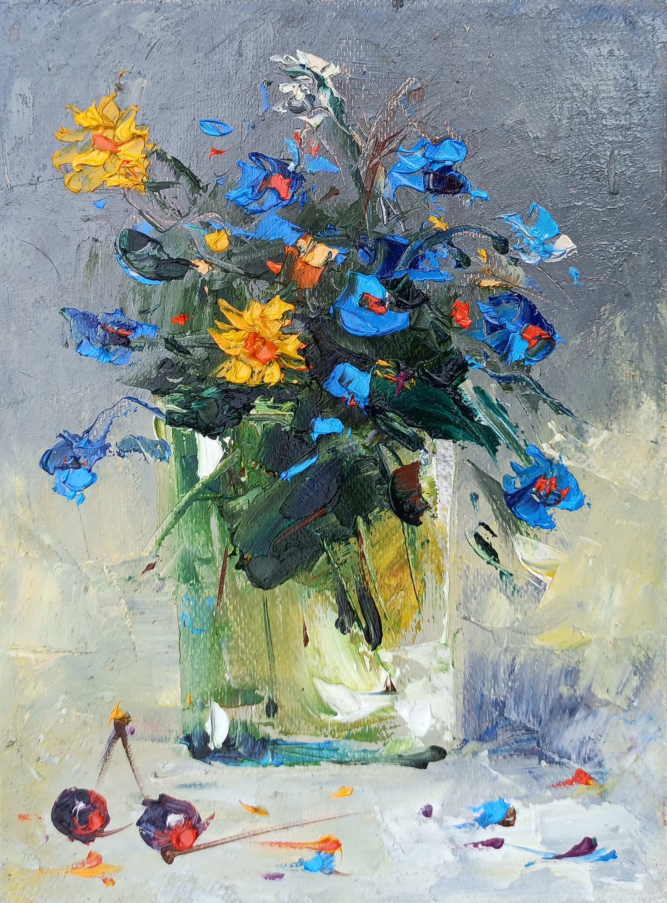 Narek Qochunc, Still life - flowers -5 (1) Narek Qochunc, Still life - flowers -5 (1)