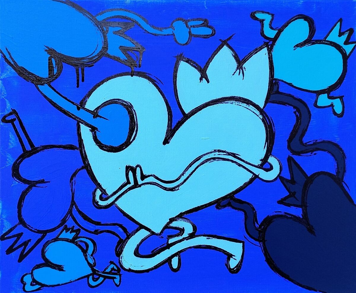 M. Koeur, Bleu Koeur M. Koeur, Bleu Koeur