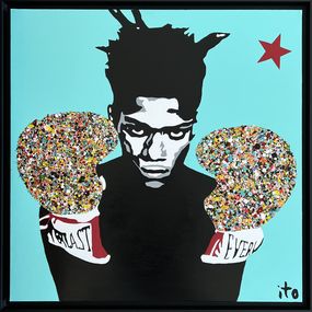 Painting, Basquiat boxing, Ito Dubois