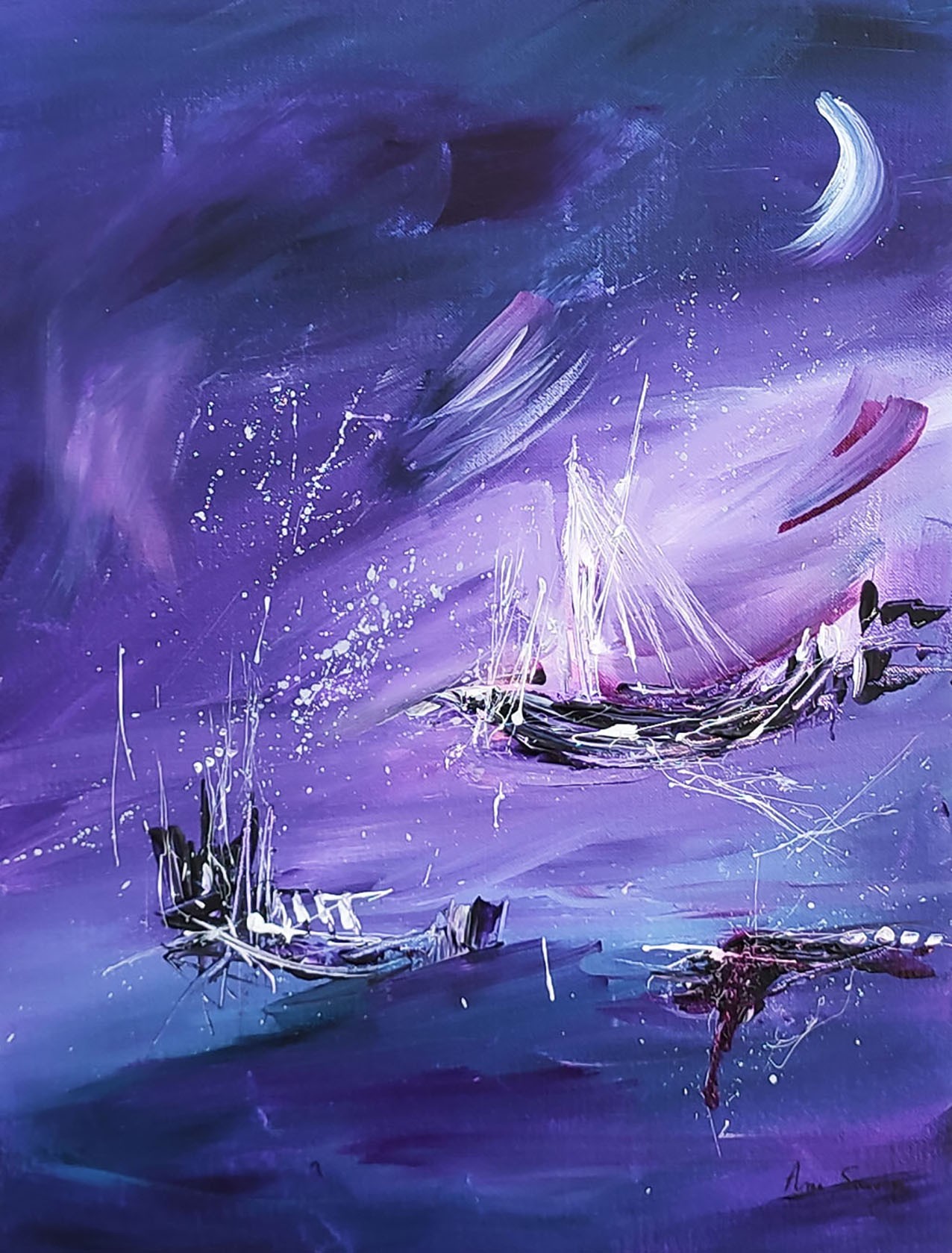 Âme Sauvage, La lune pourpre n°2 Âme Sauvage, La lune pourpre n°2