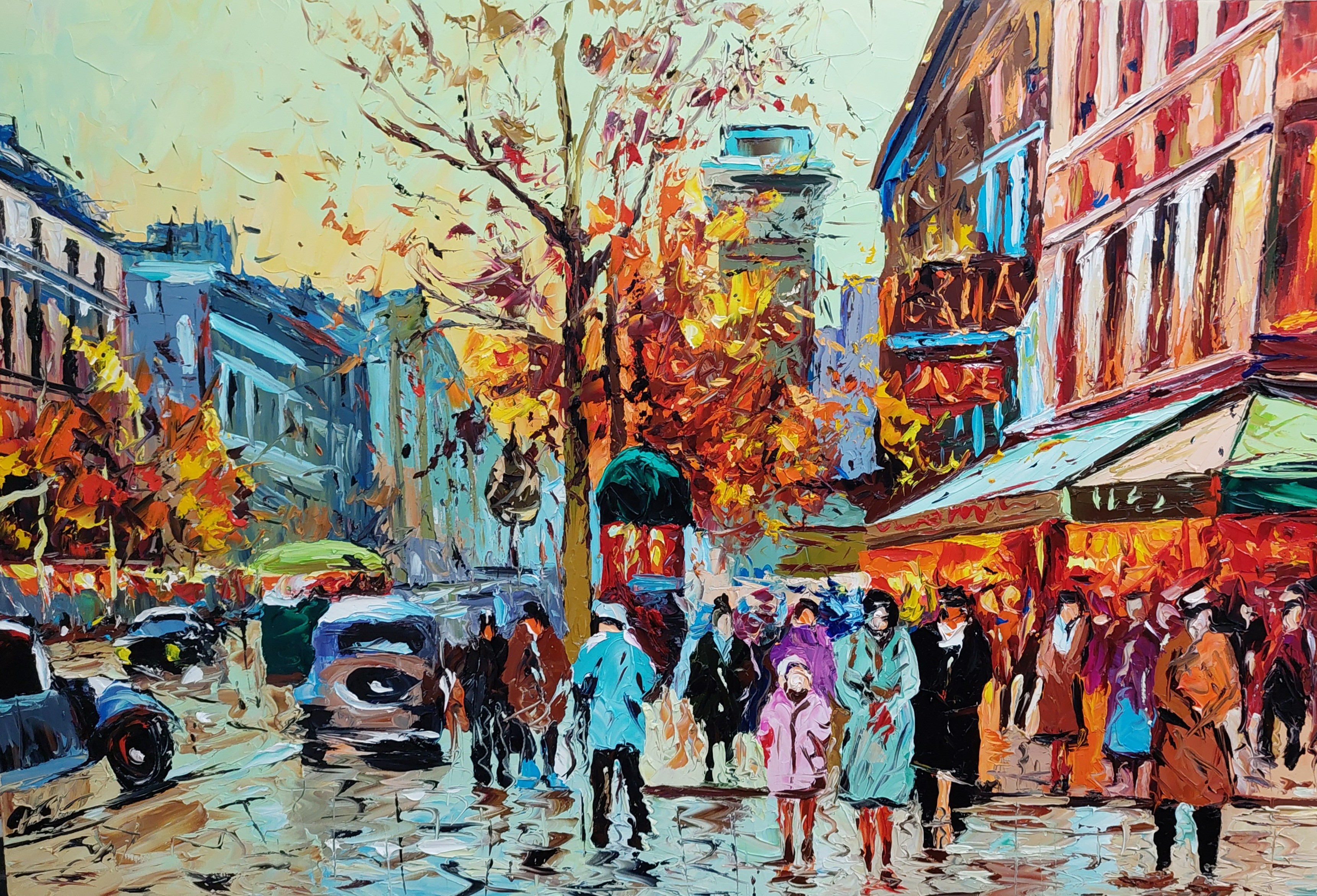 Andranik Harutyunyan, Retro cityscape Andranik Harutyunyan, Retro cityscape