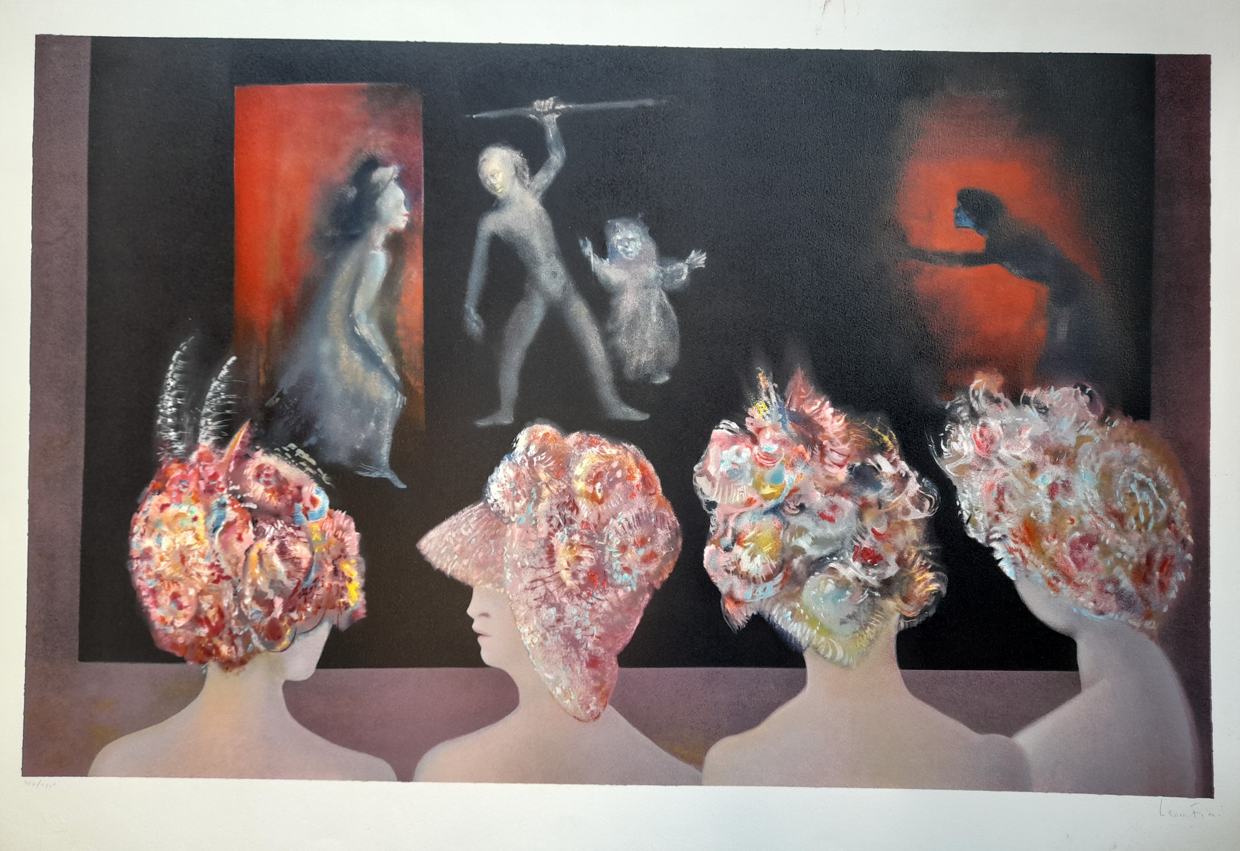 Leonor Fini, Lithographie Leonor Fini, Lithographie