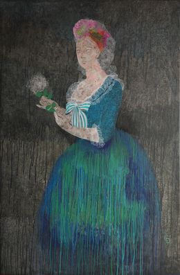 Painting, Versailles II, Cécile Duchêne-Malissin