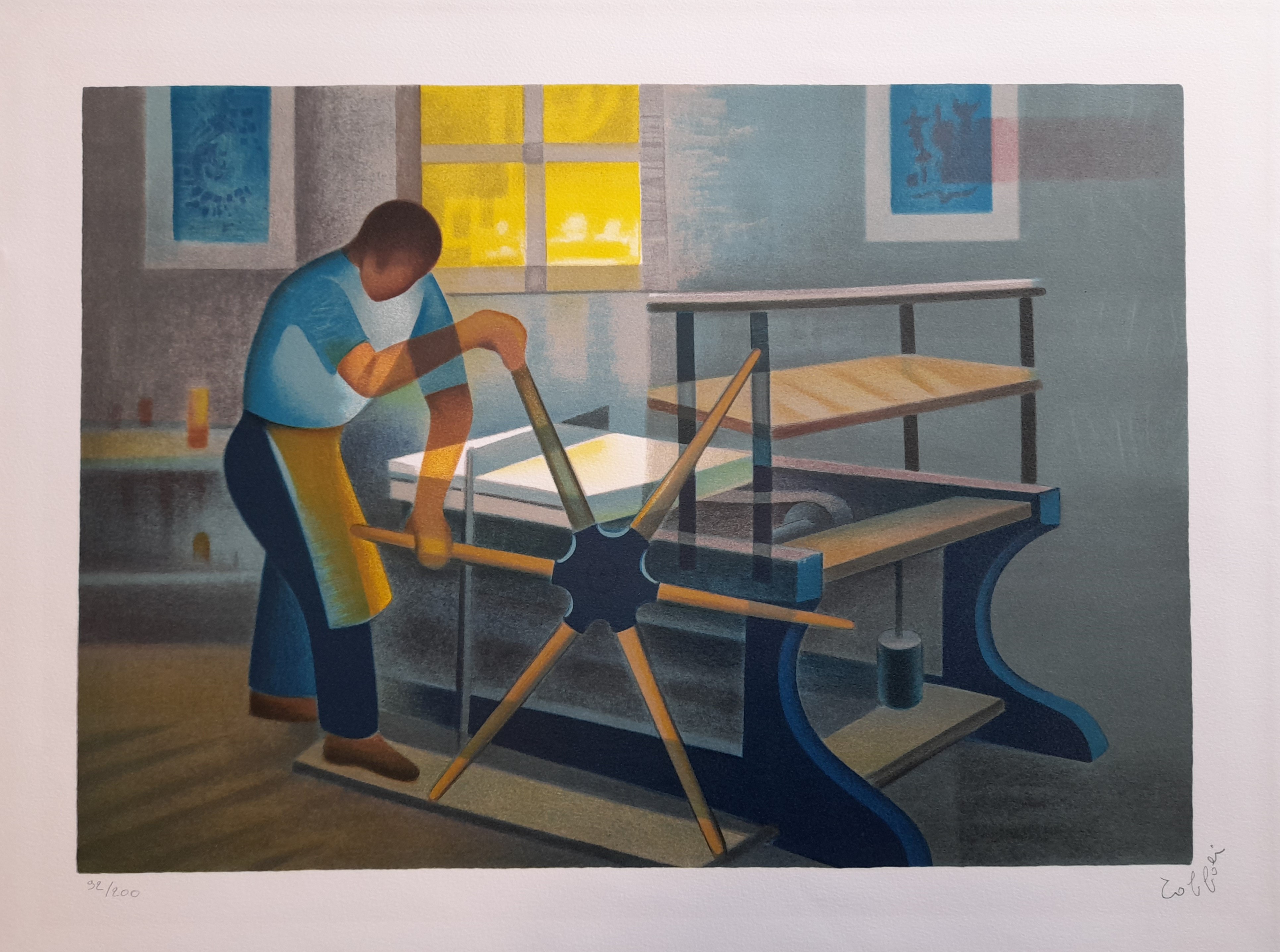 Louis Toffoli, Le Litographe Louis Toffoli, Le Litographe