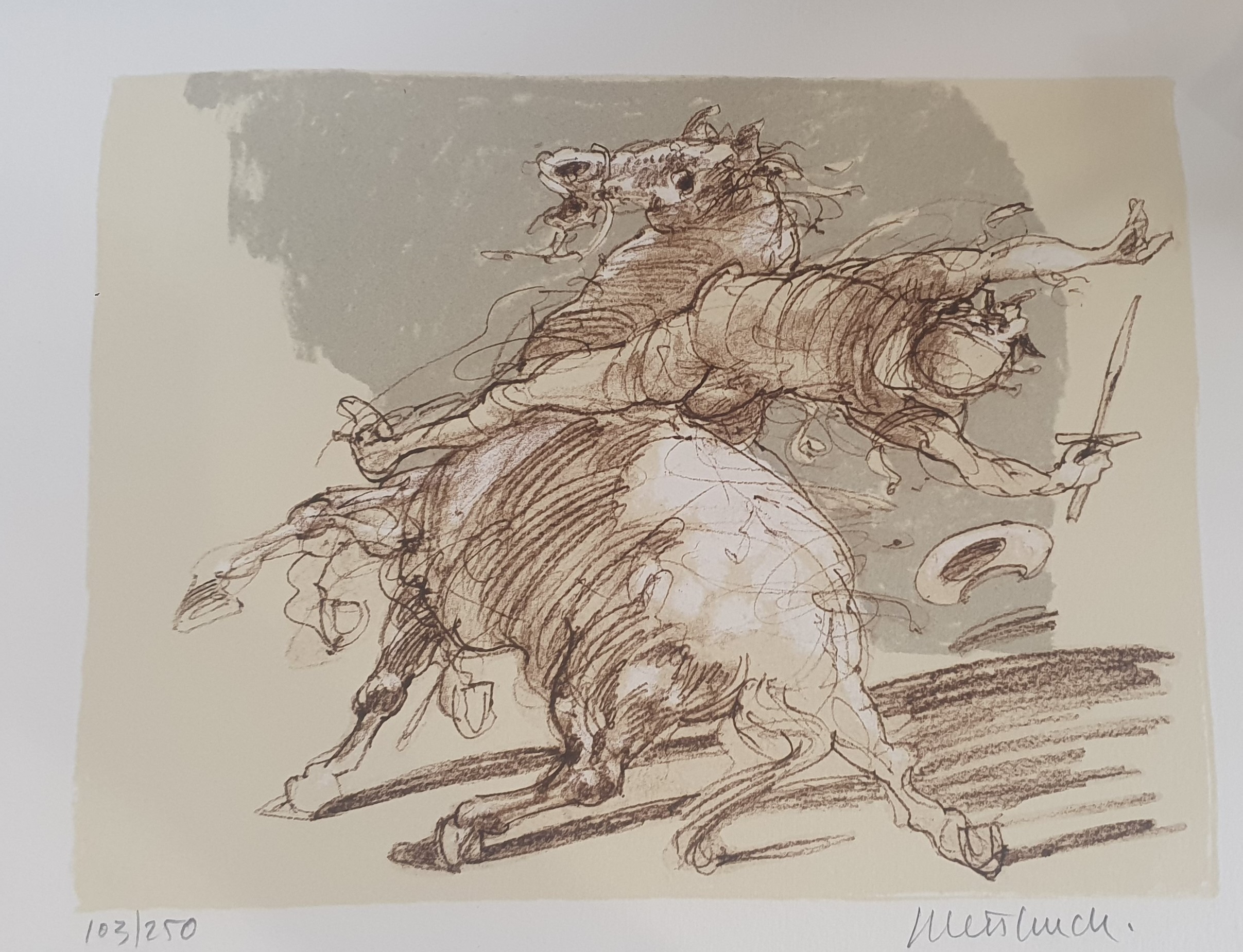 Claude Weisbuch, Cheval cabré Claude Weisbuch, Cheval cabré