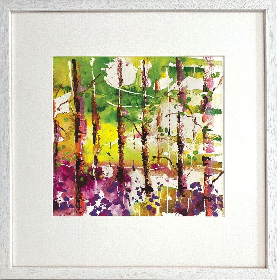 Rachael Dalzell, Bluebells fill the forest Rachael Dalzell, Bluebells fill the forest
